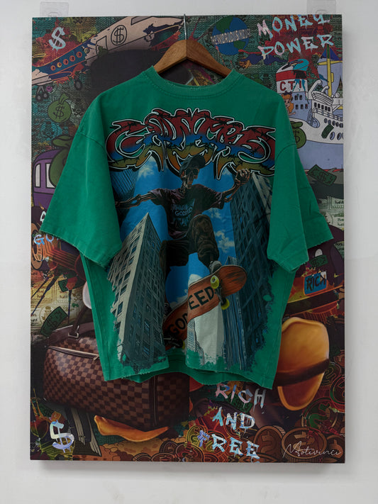 Godspeed Ollie Skate Tee Green NEW (S M L XL)
