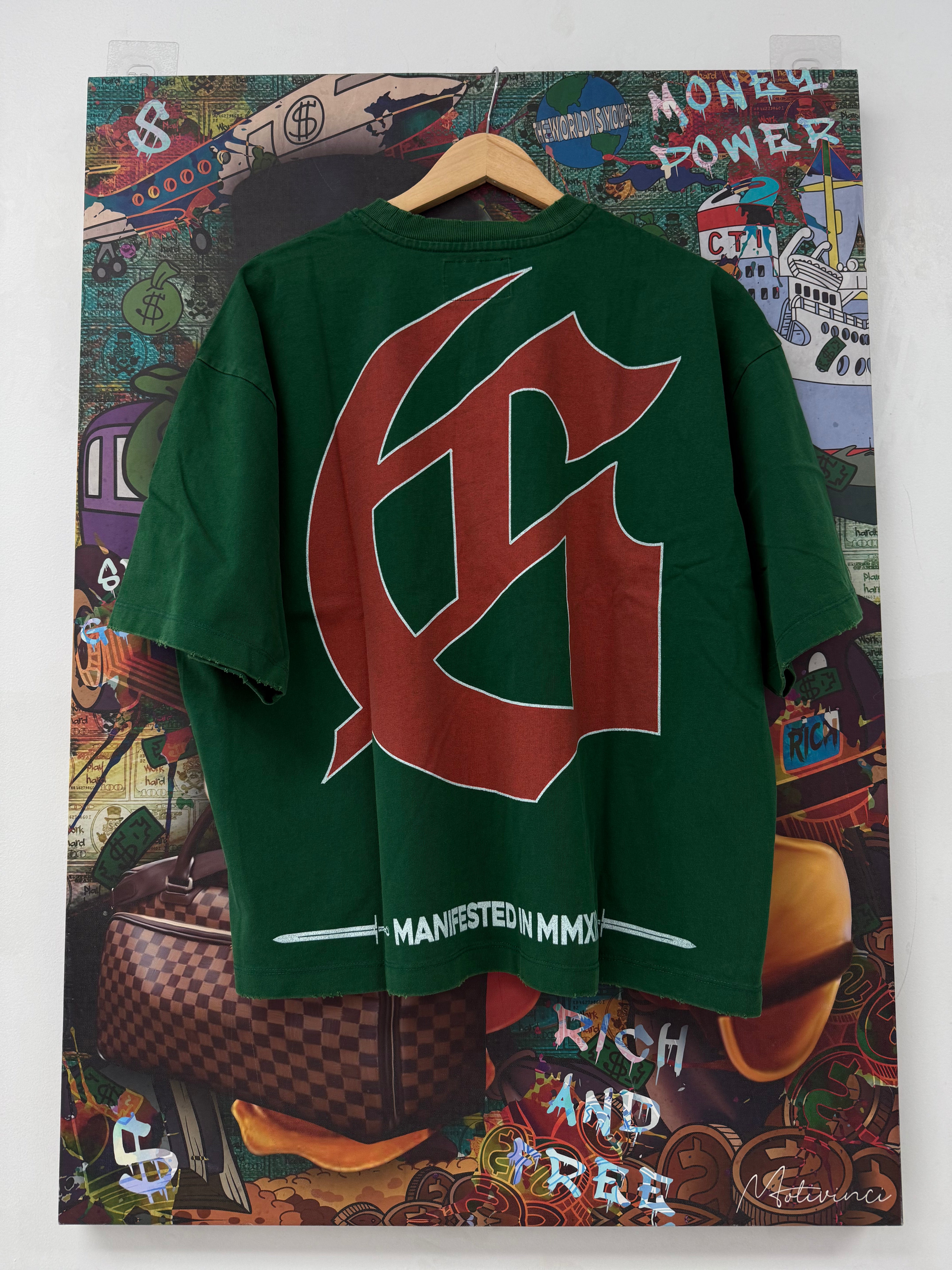 Godspeed Sea Sick Tee Green NEW (S M L XL)