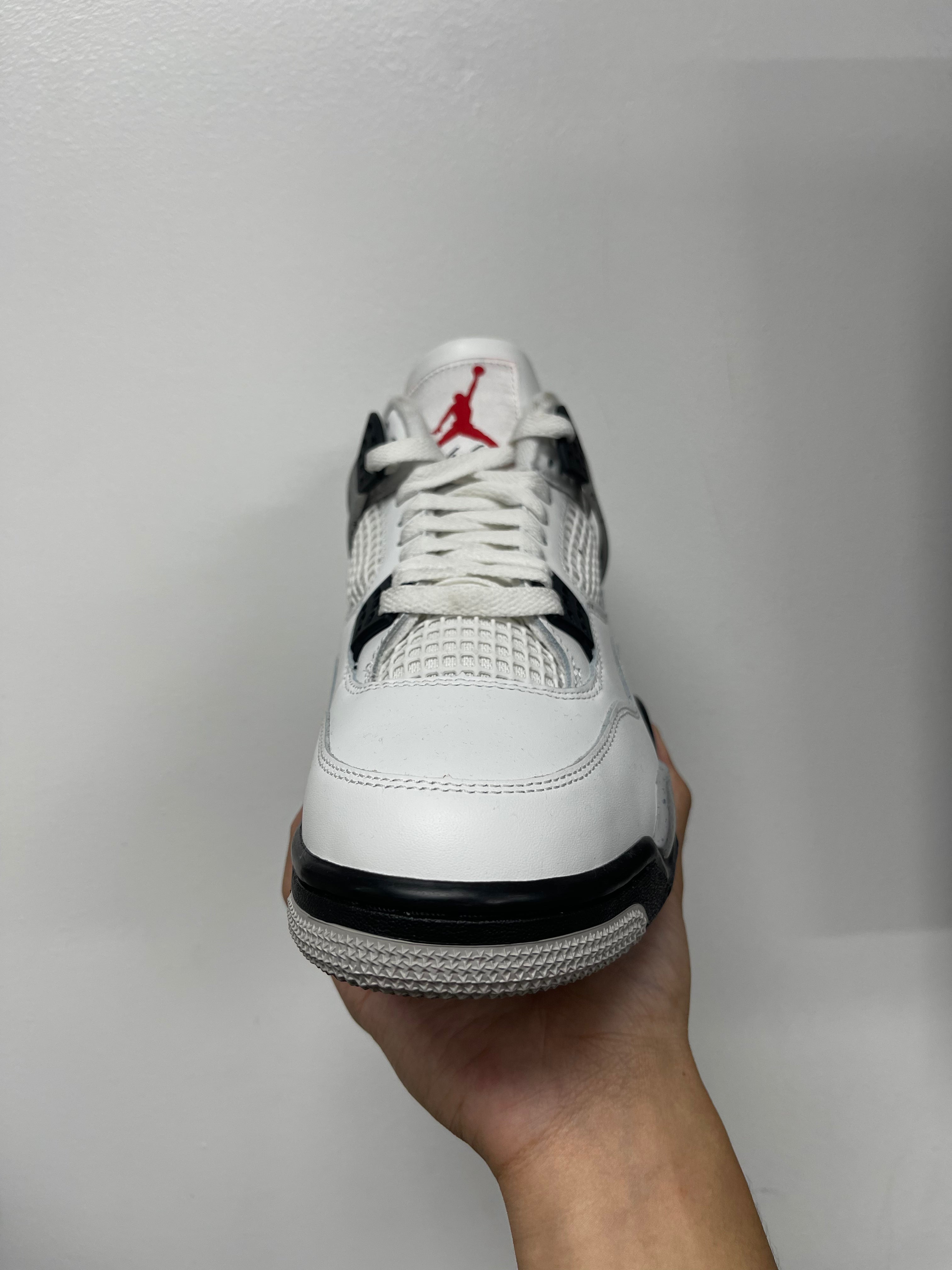 Jordan 4 White Cement Sneakers