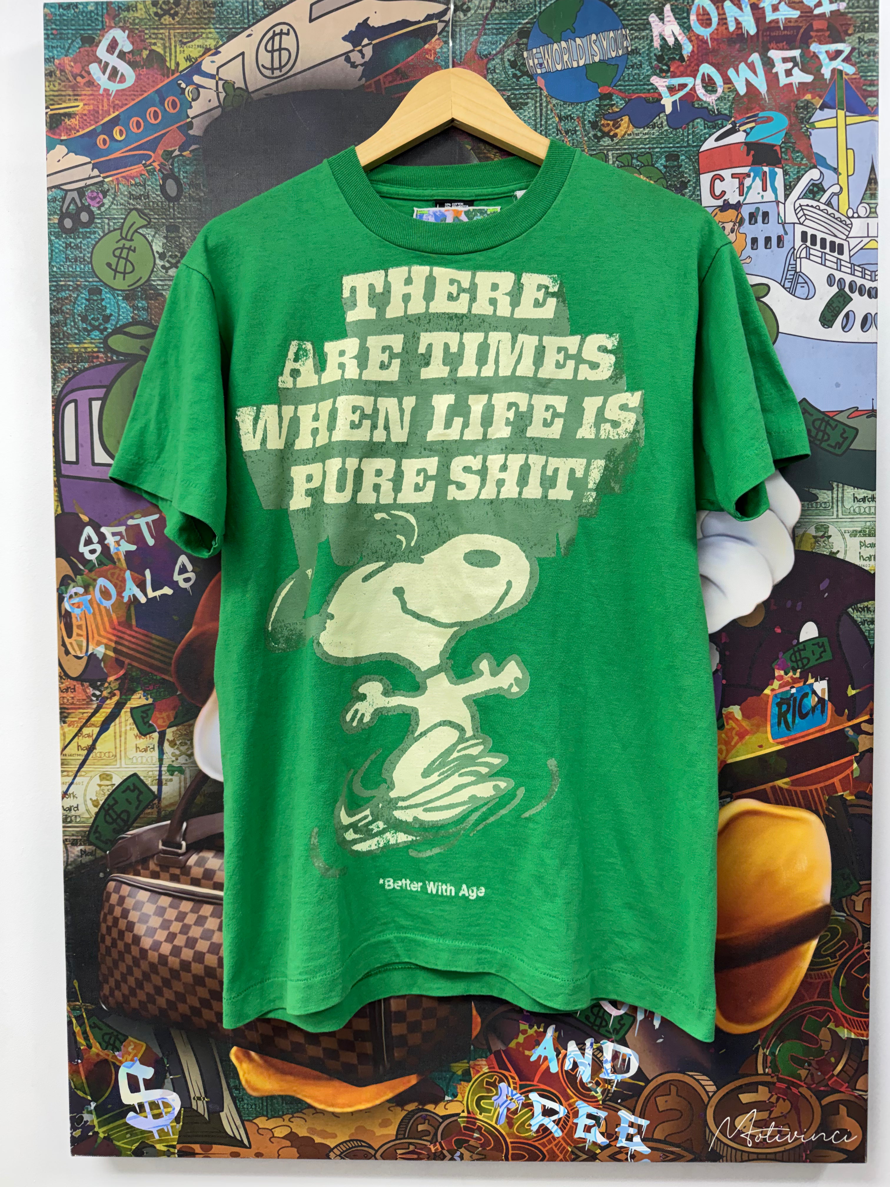 Better With Age Green Loosey Tee