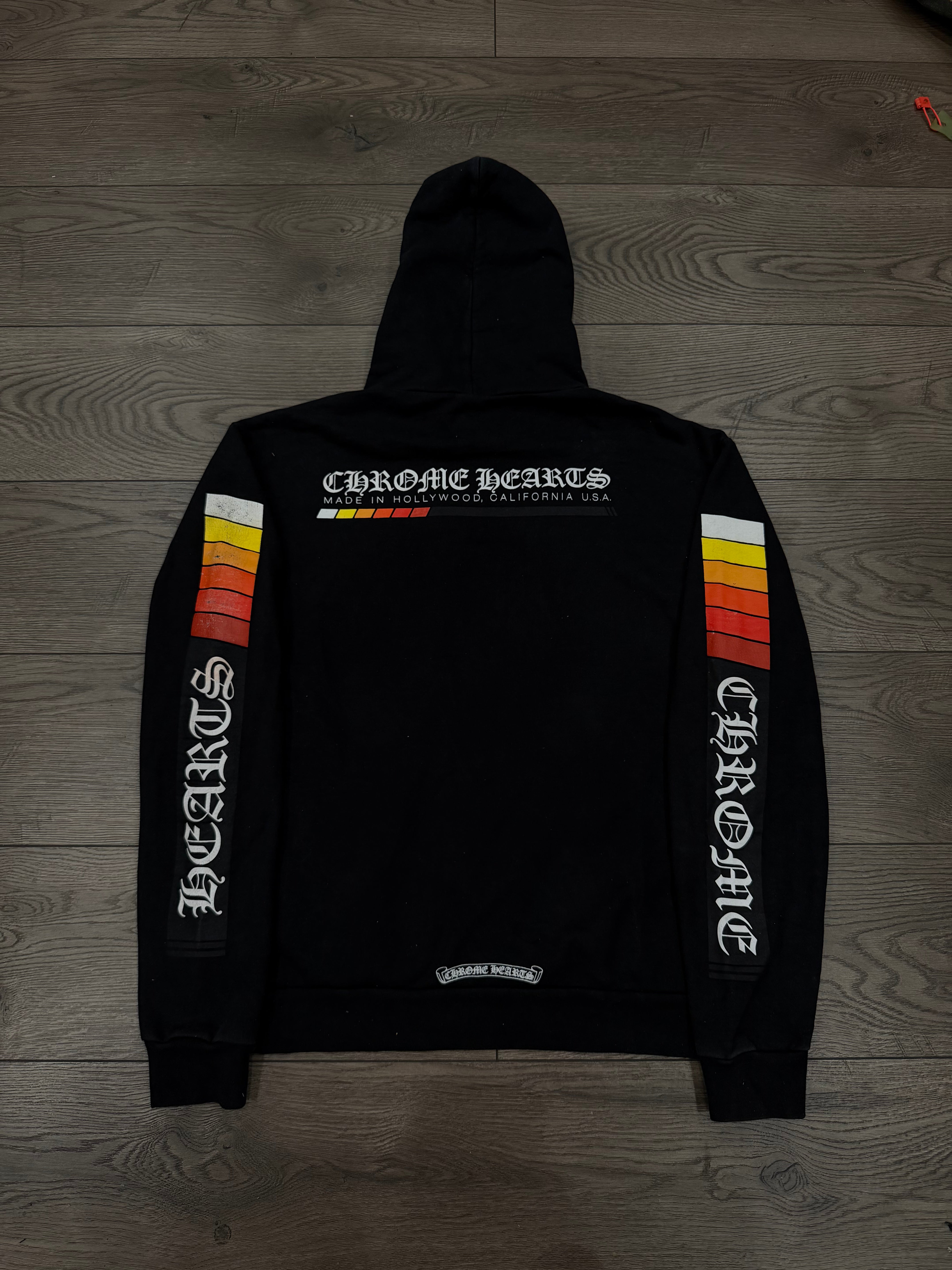 Chrome Hearts Black Boost Logo Hoodie
