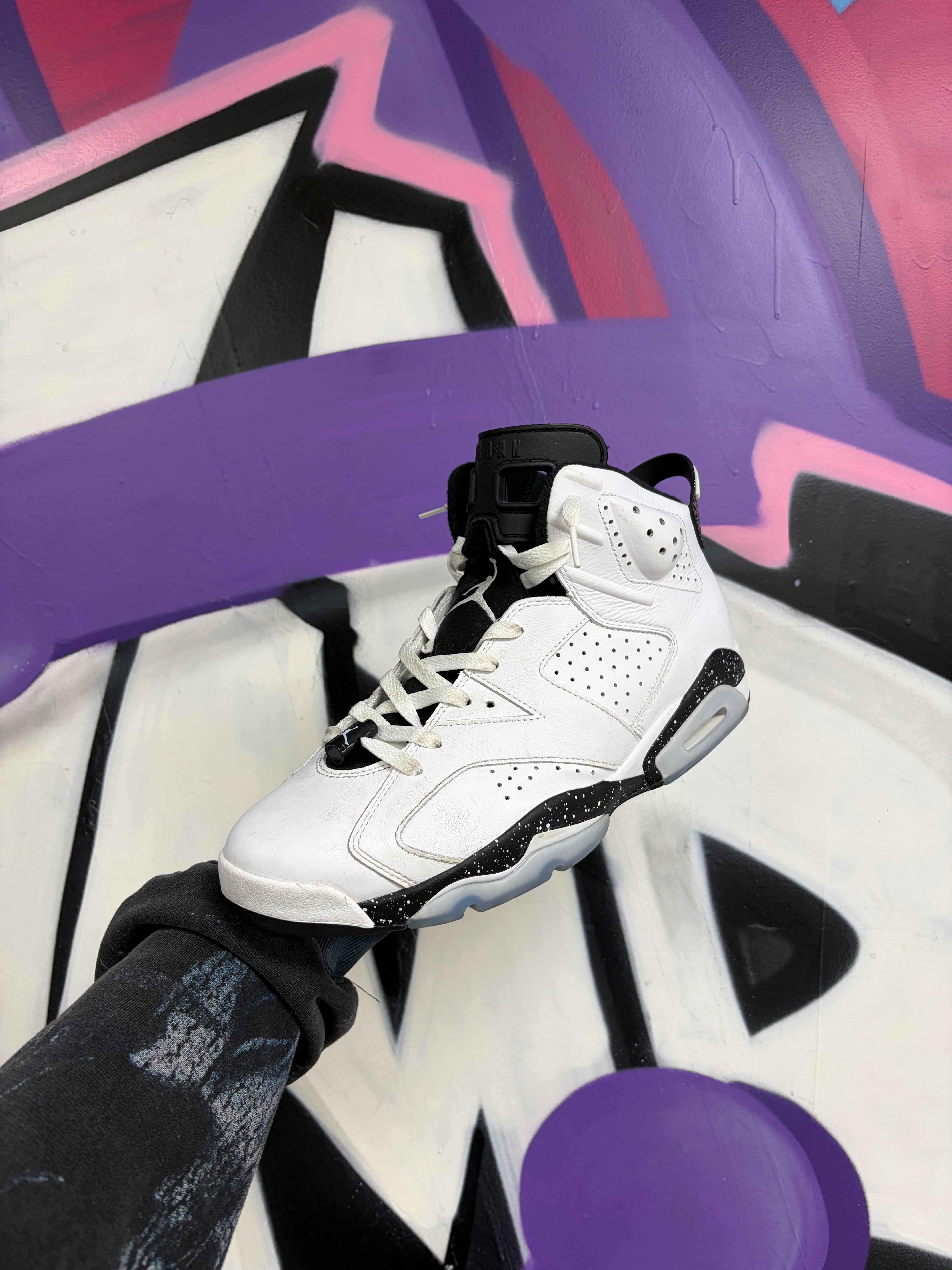 Jordan 6 Reverse Oreo Sneakers