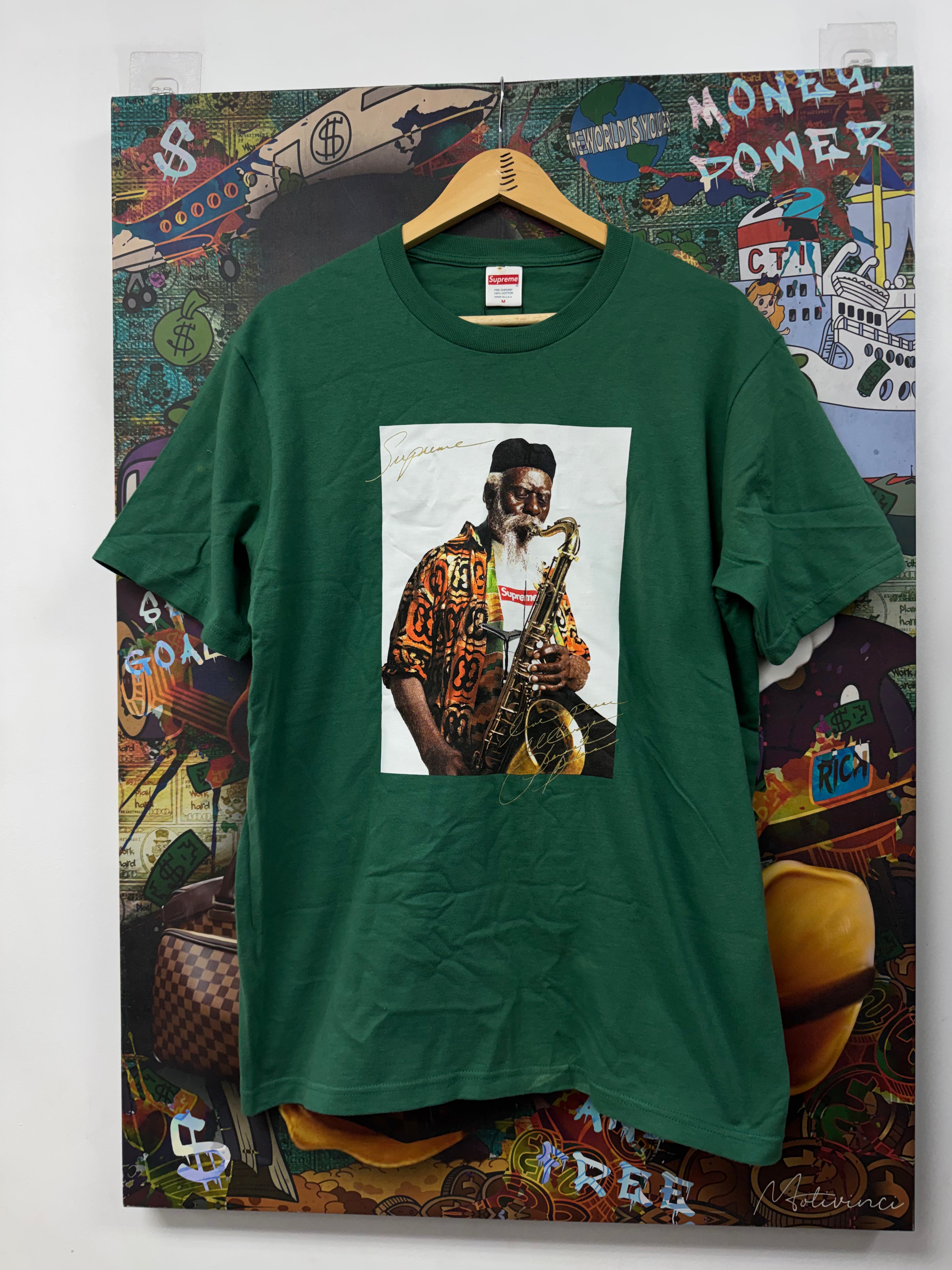 Supreme Green Photo Tee