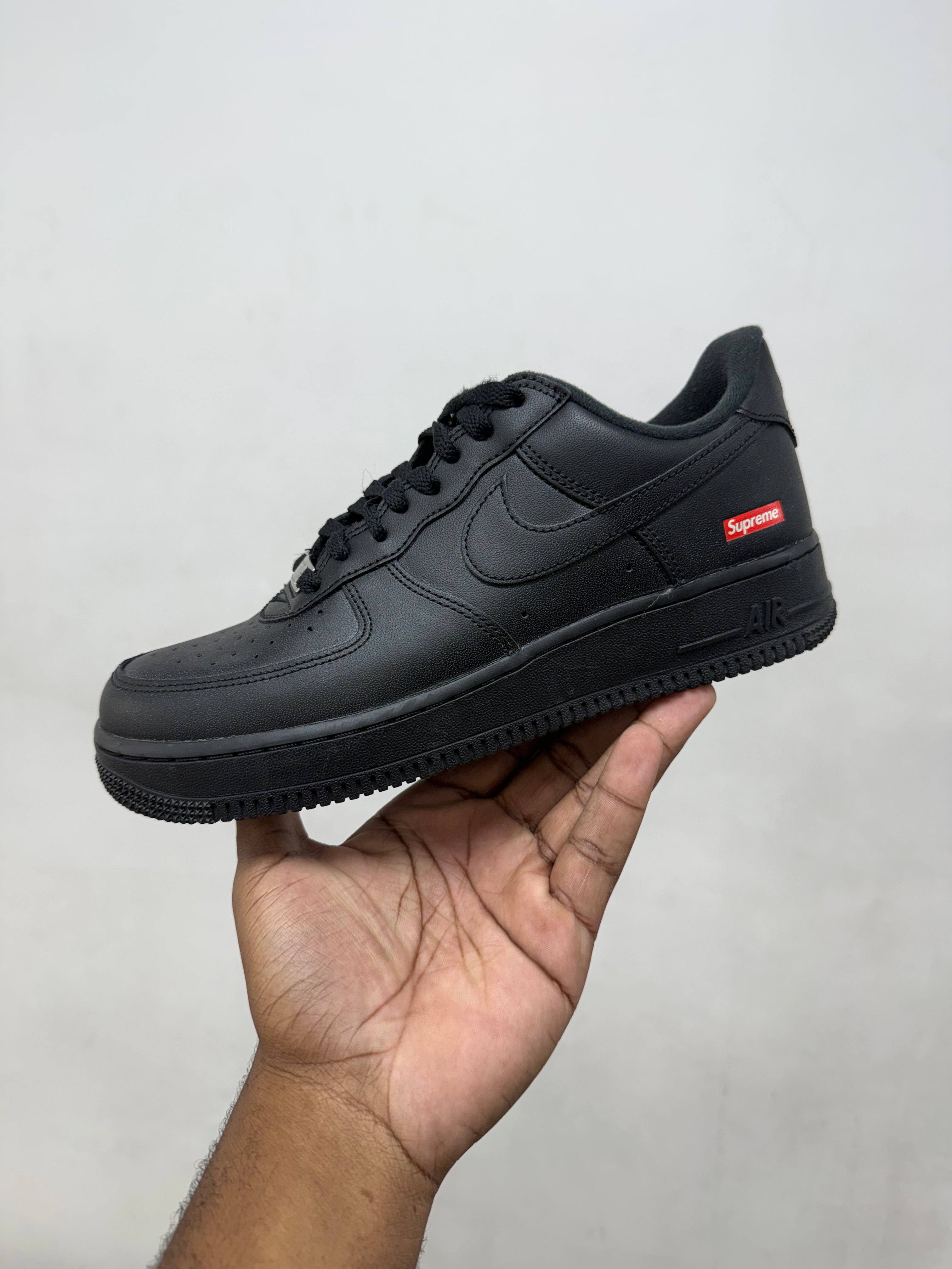 Nike Supreme AF1 Black Sneakers