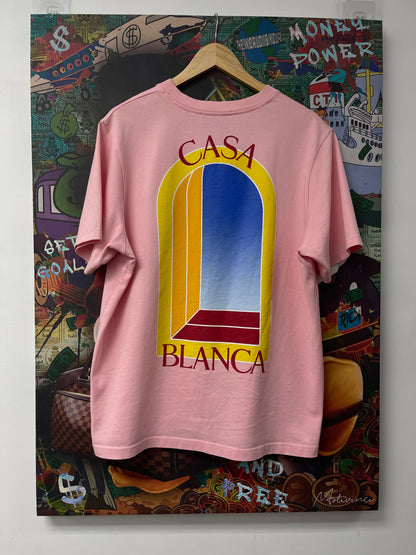 Casablanca Pink Tee Used
