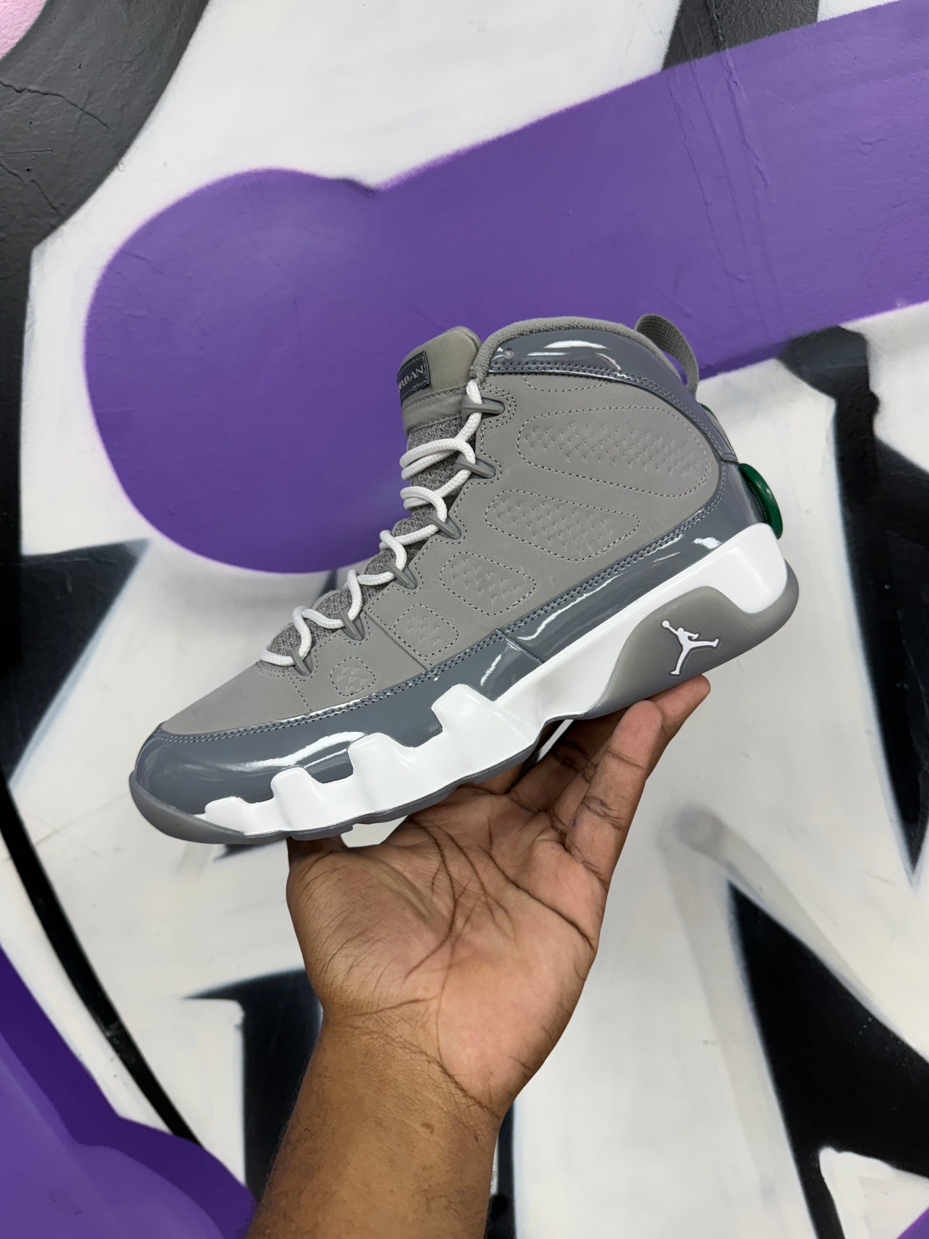 Jordan 9 Cool Grey Sneakers