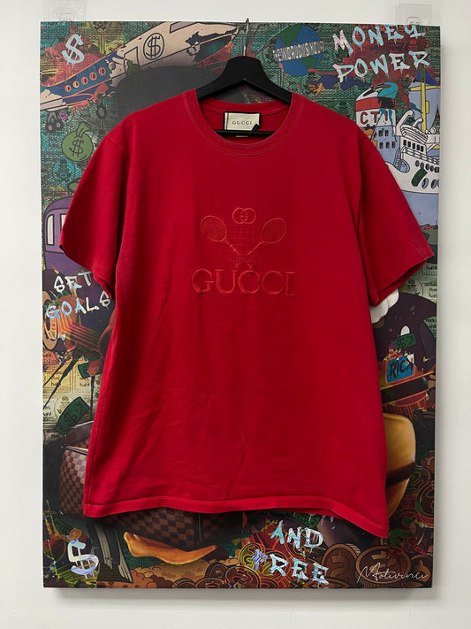 Gucci Red Logo Used