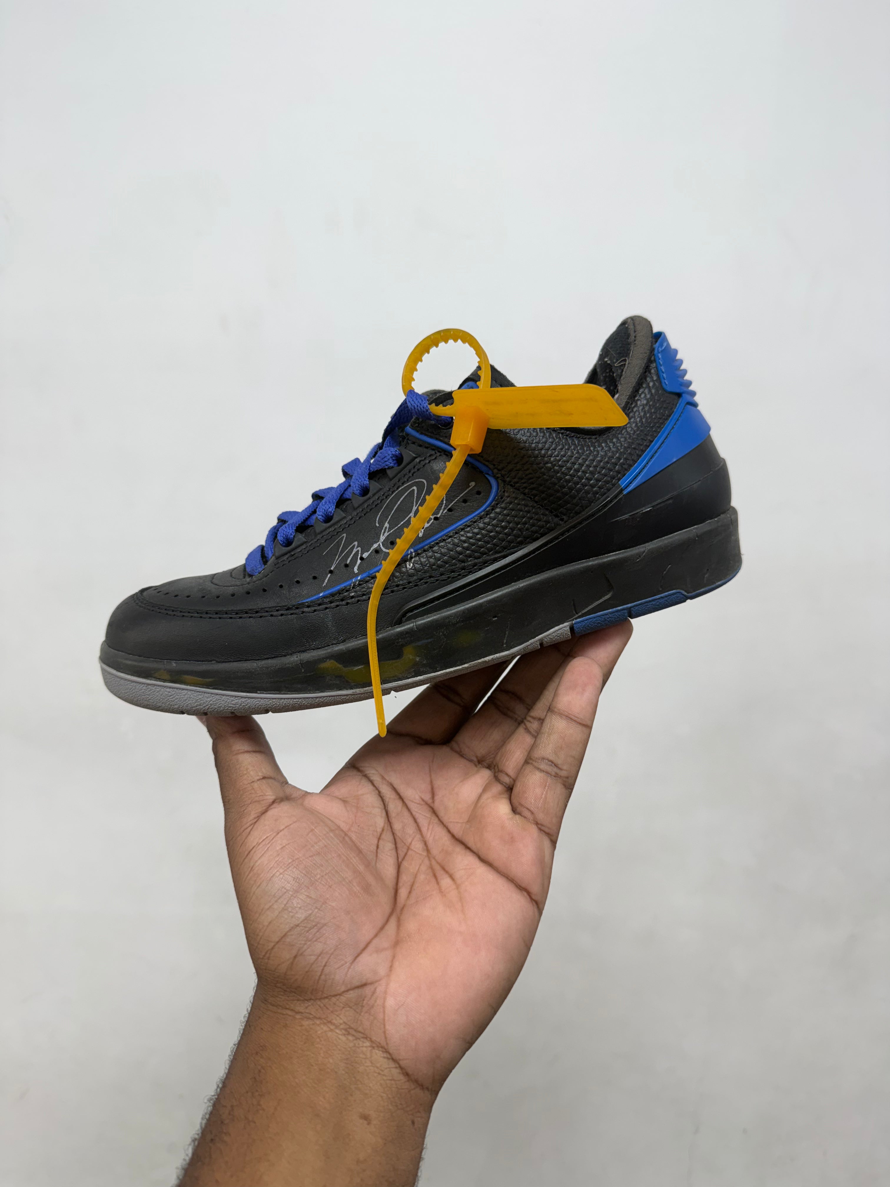 Jordan 2 Off White Black Sneakers
