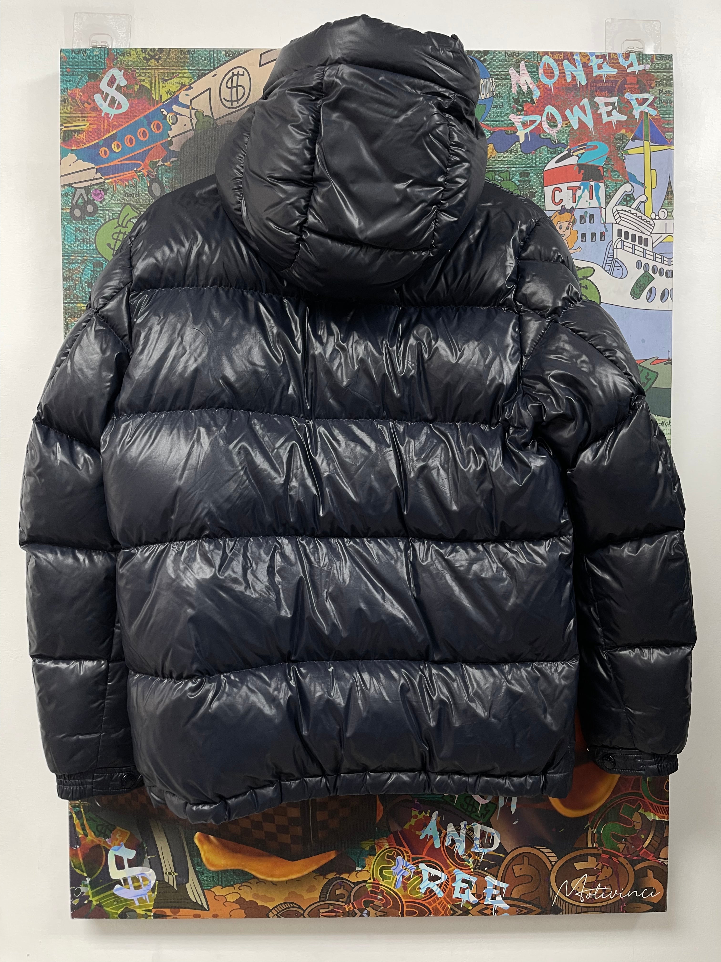 Moncler Navy Maya Puffer Jacket