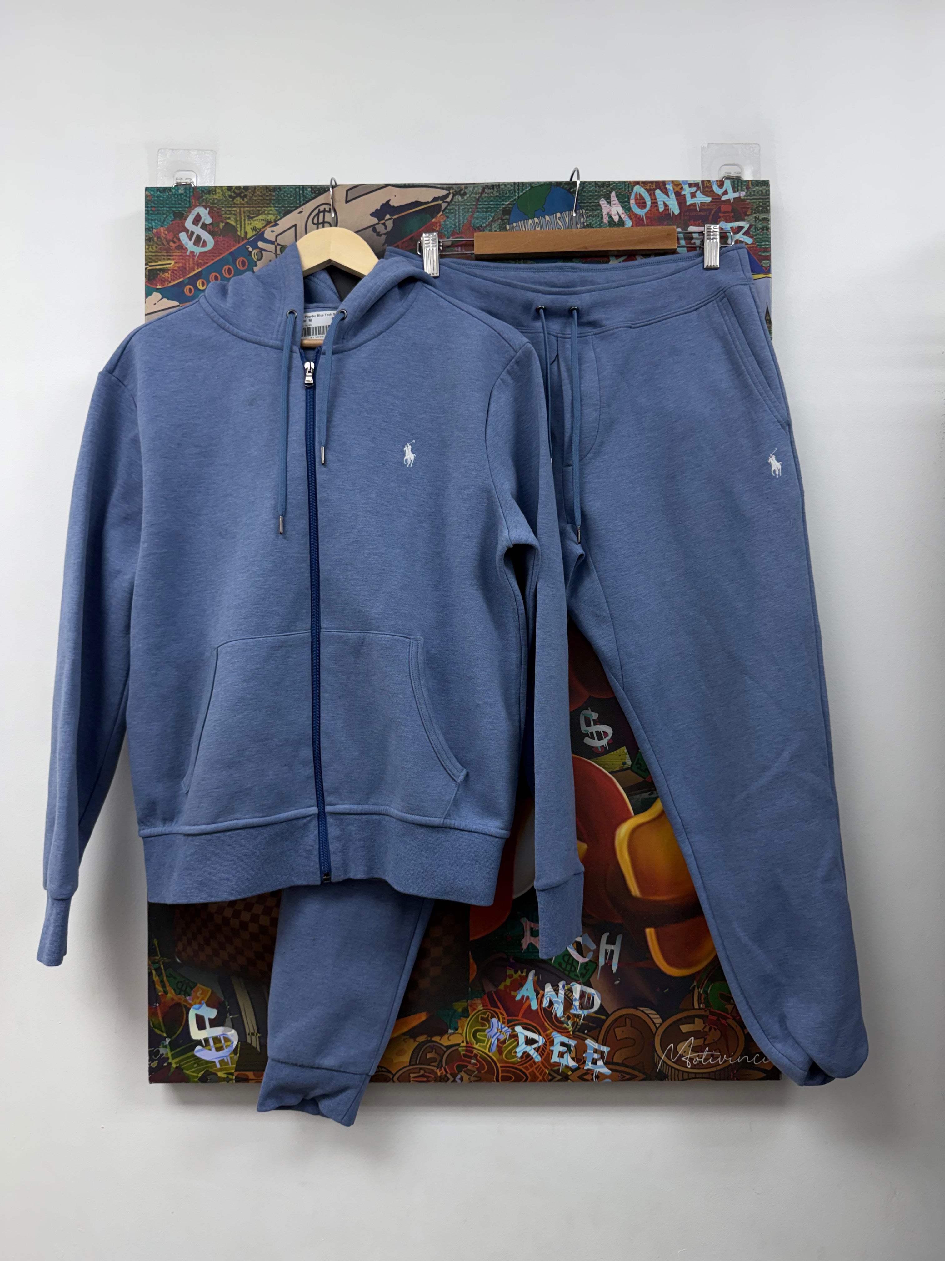 Polo Powder Blue Tech Sweatsuit