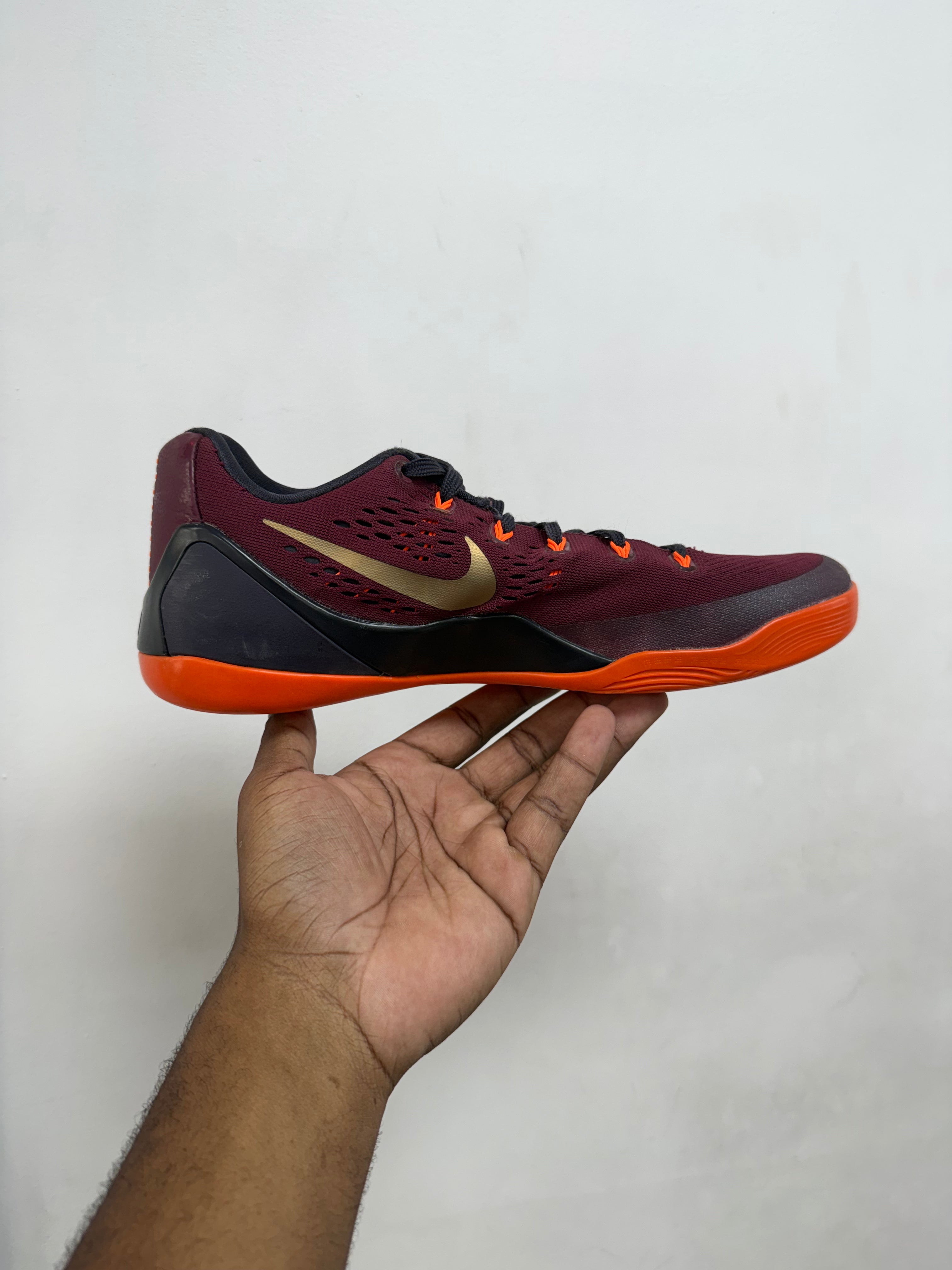 Nike Kobe 9 EM Dark Garnet (No Insoles)