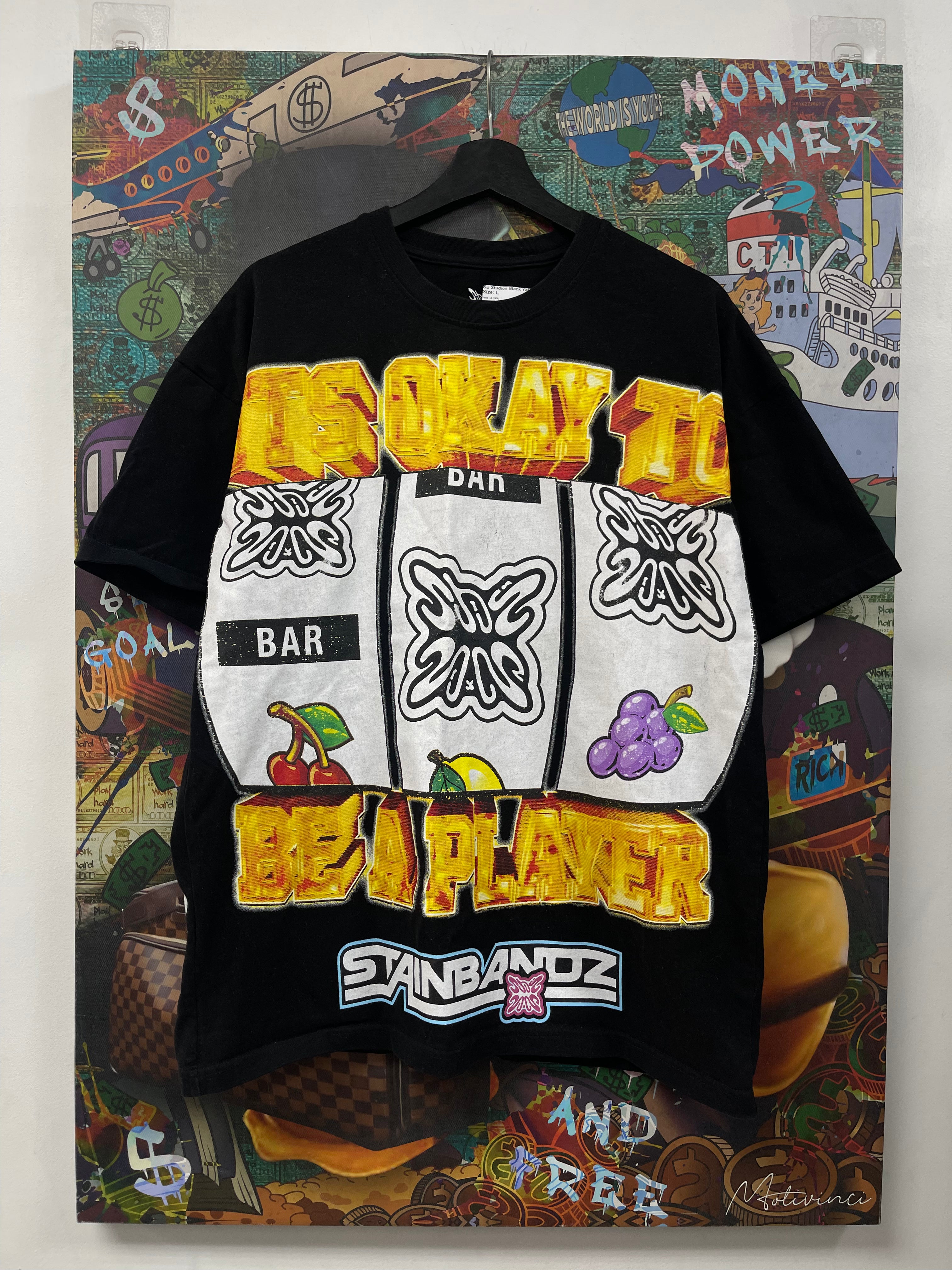 SB Studios Black Yellow Tee