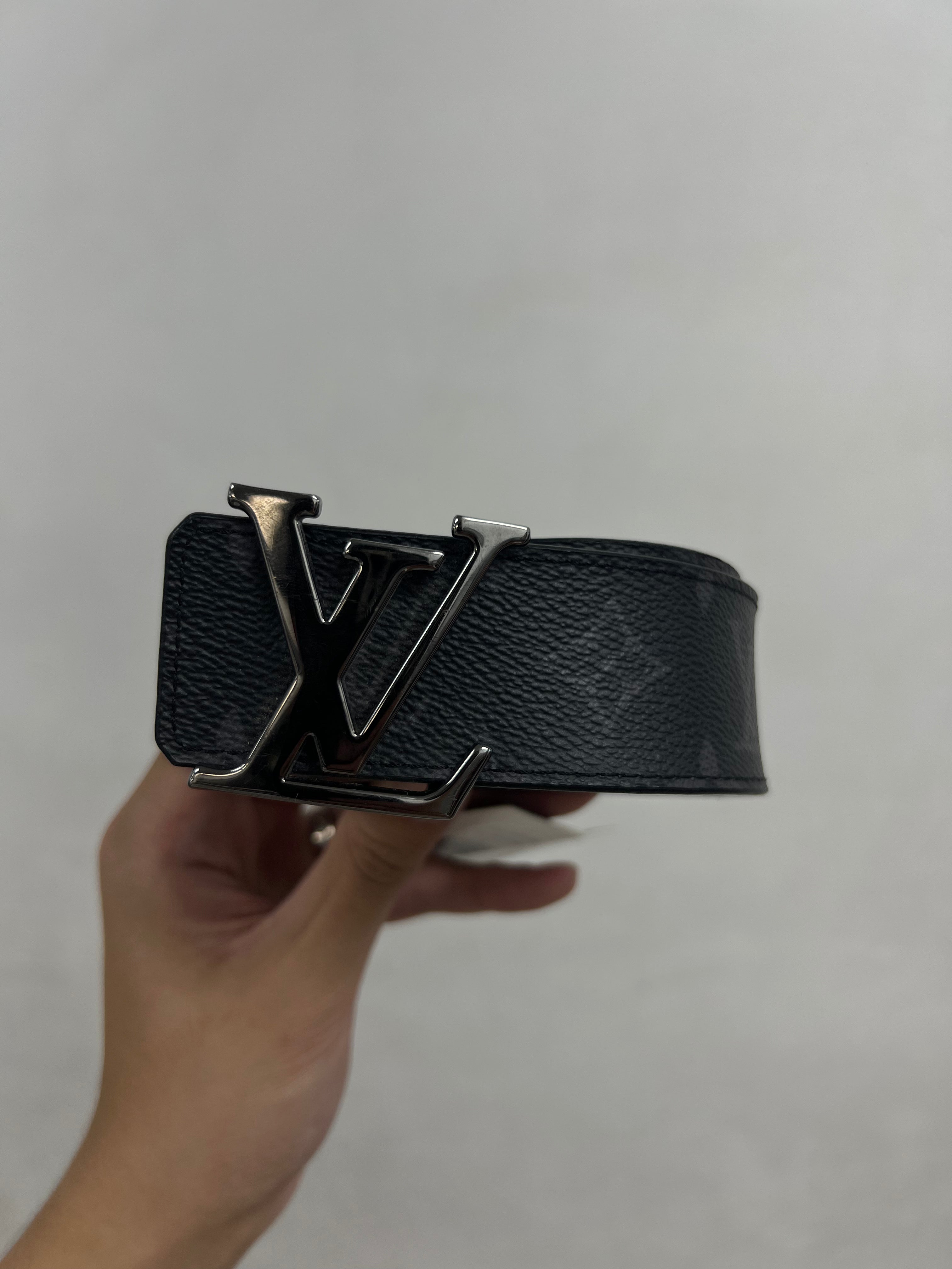 Louis Vuitton Black Monogram Belt