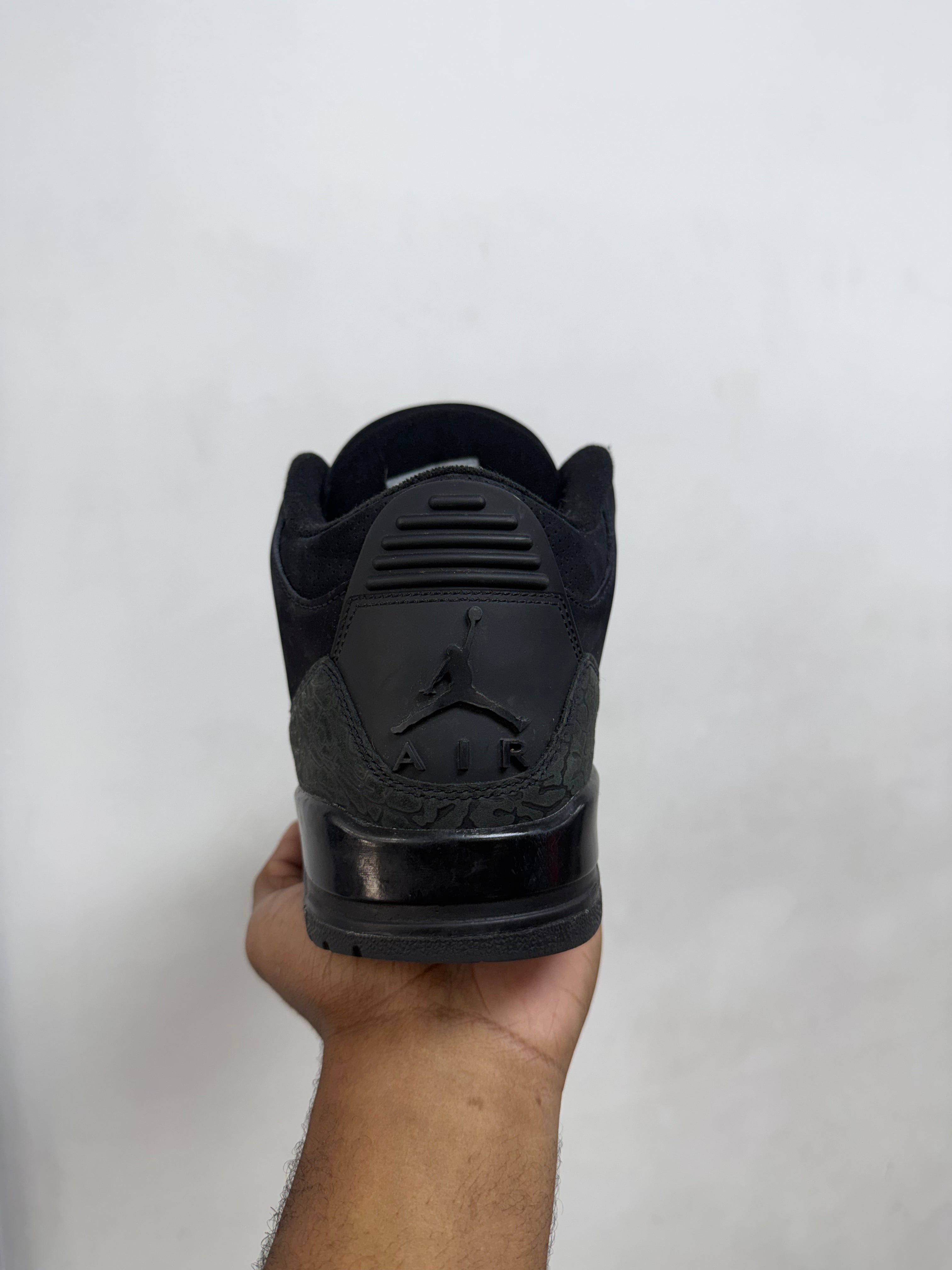Jordan 3 Black Cat Sneakers