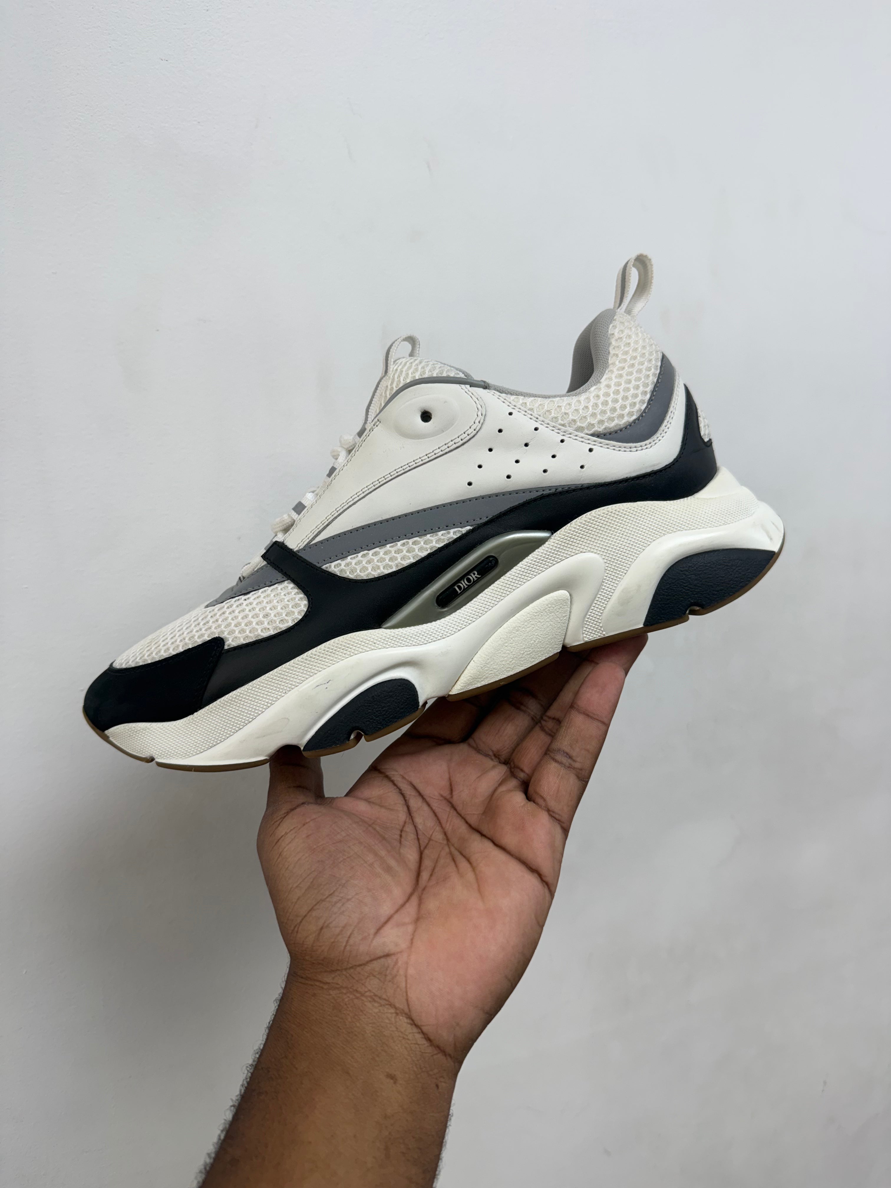 Dior White Black B22 Sneakers