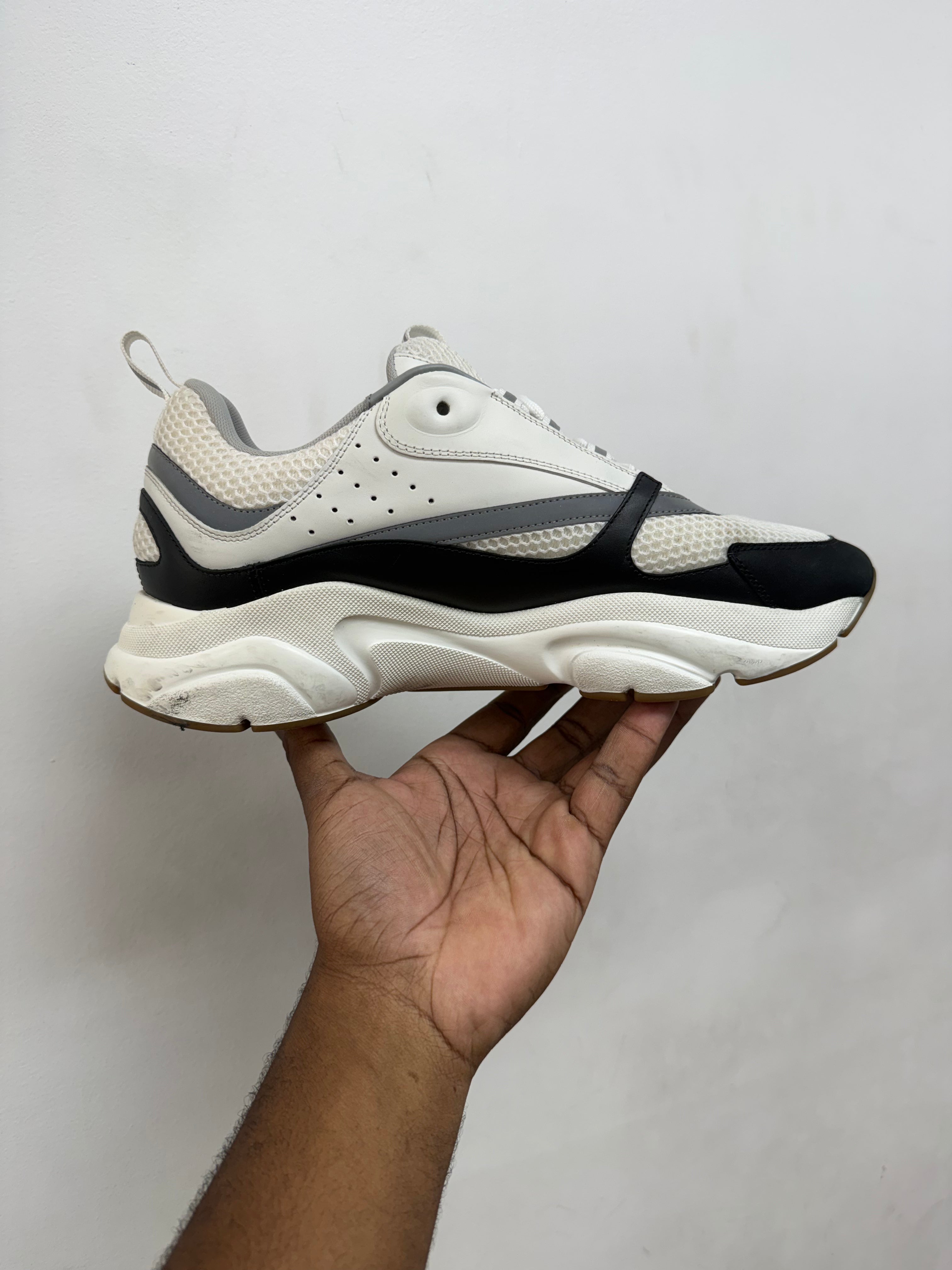 Dior White Black B22 Sneakers