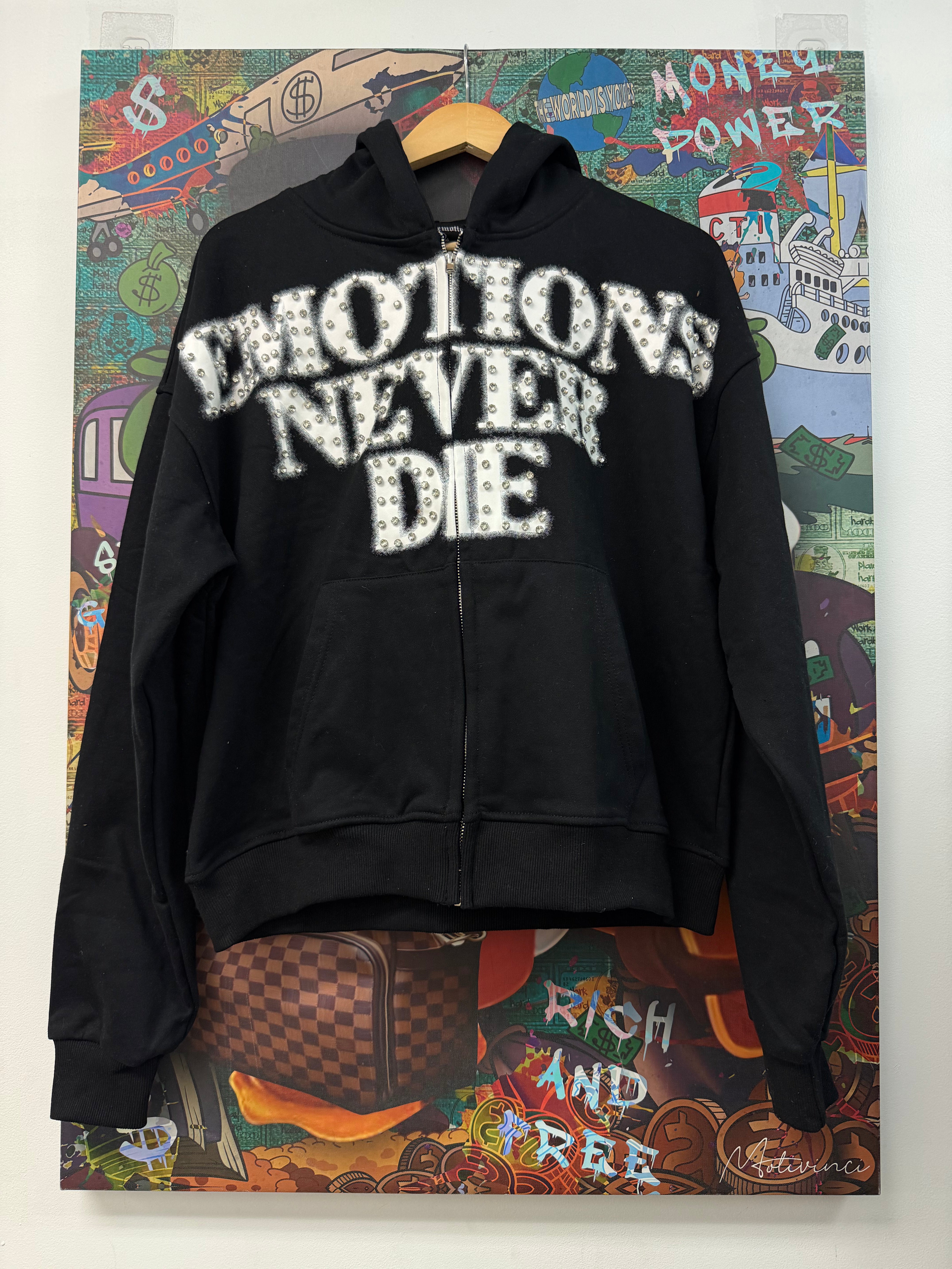 Mixed Emotion Black END Zip Up