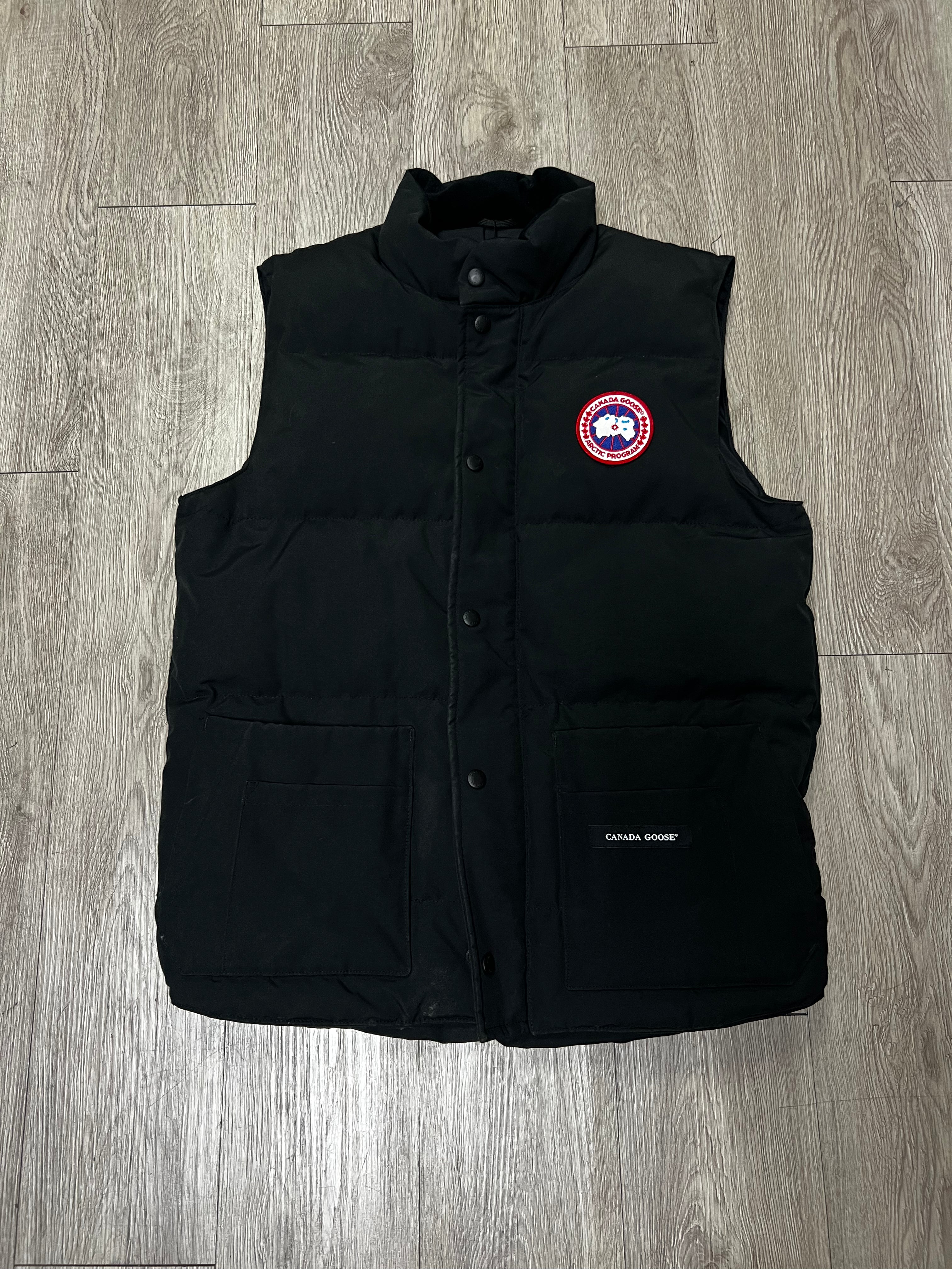 Canada Goose Black Puffer Vest