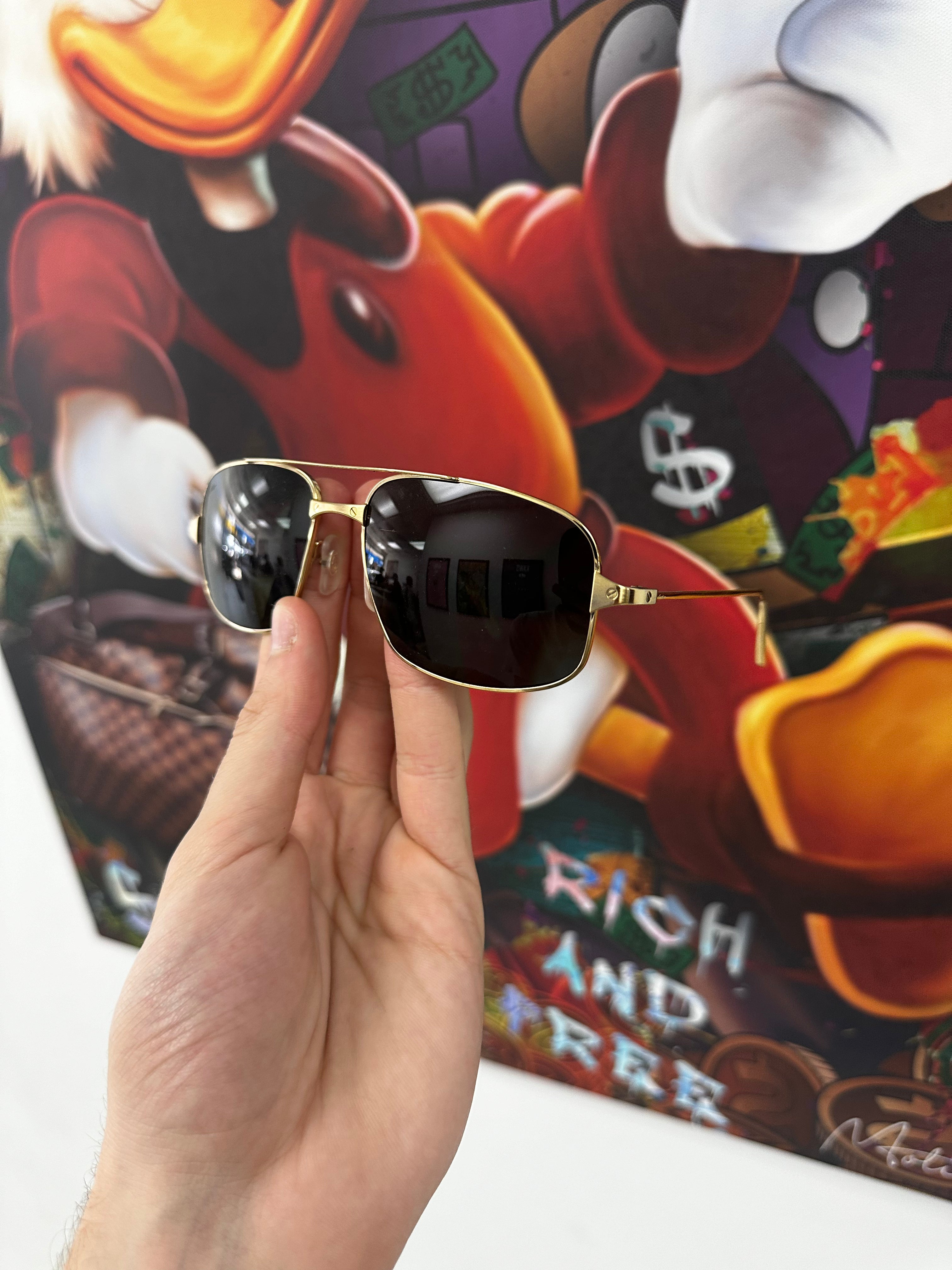 Cartier Shades Gold OS Used