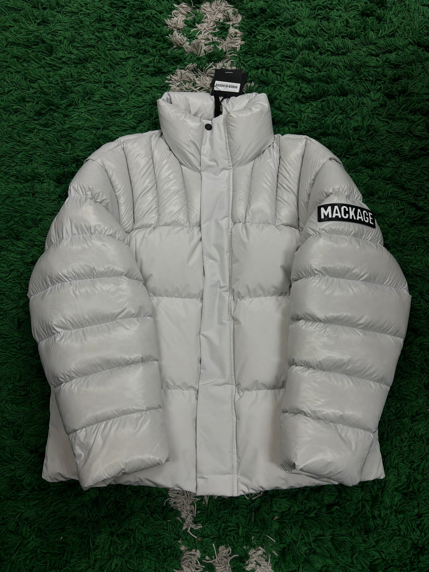 Mackage Jacket White Frederic (Changes Into Vest) New 40 (Small) With Tags