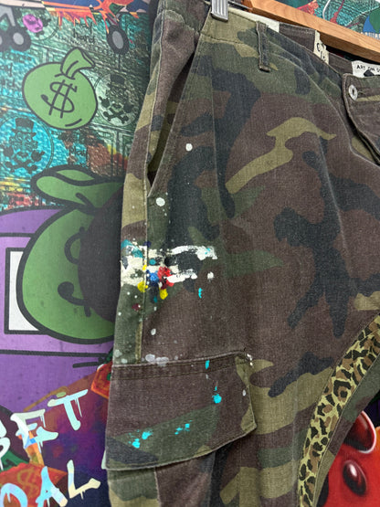 Gallery Dept Camo Paint Splatter Cargo Used 30