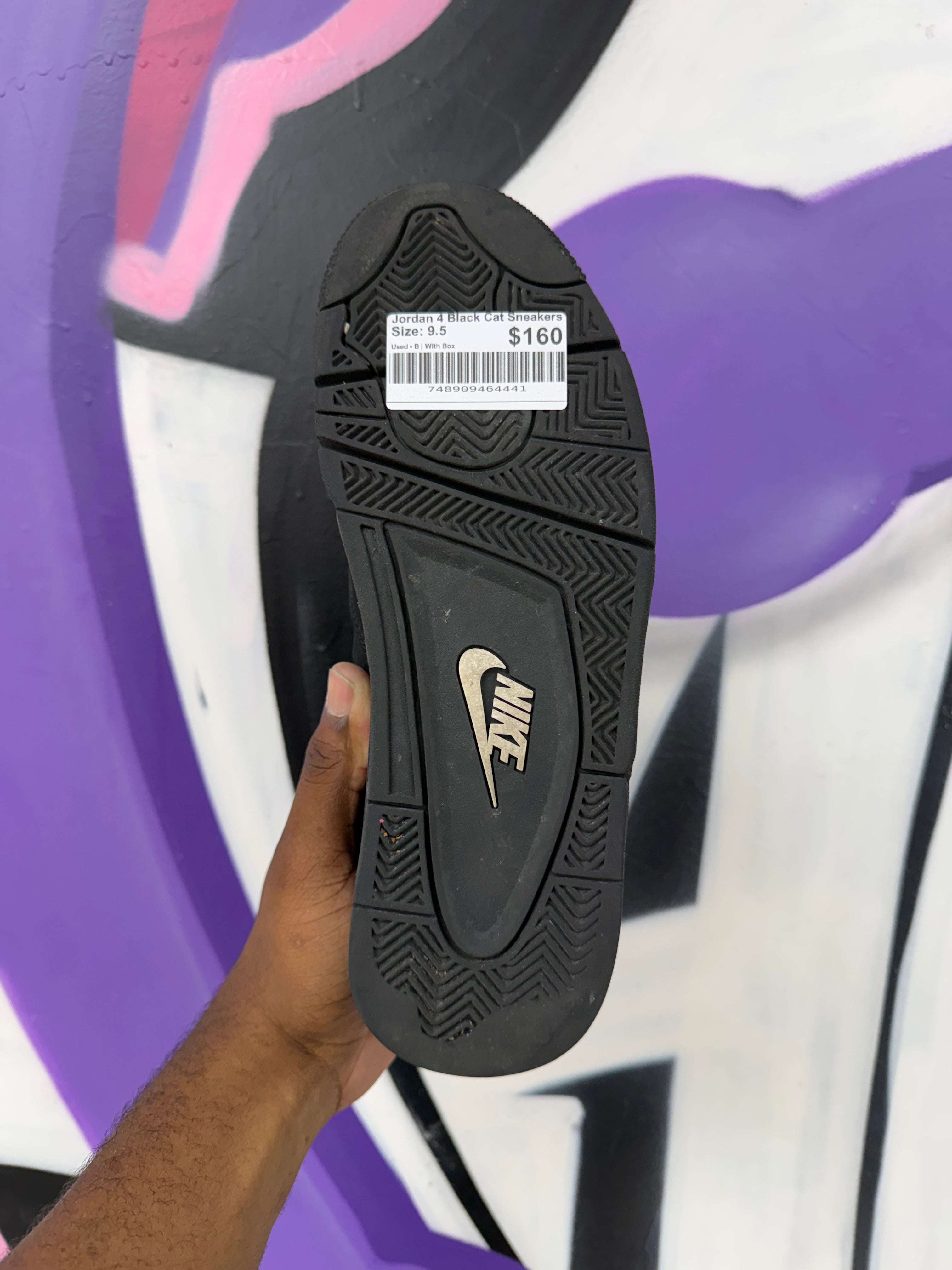 Jordan 4 Black Cat Sneakers