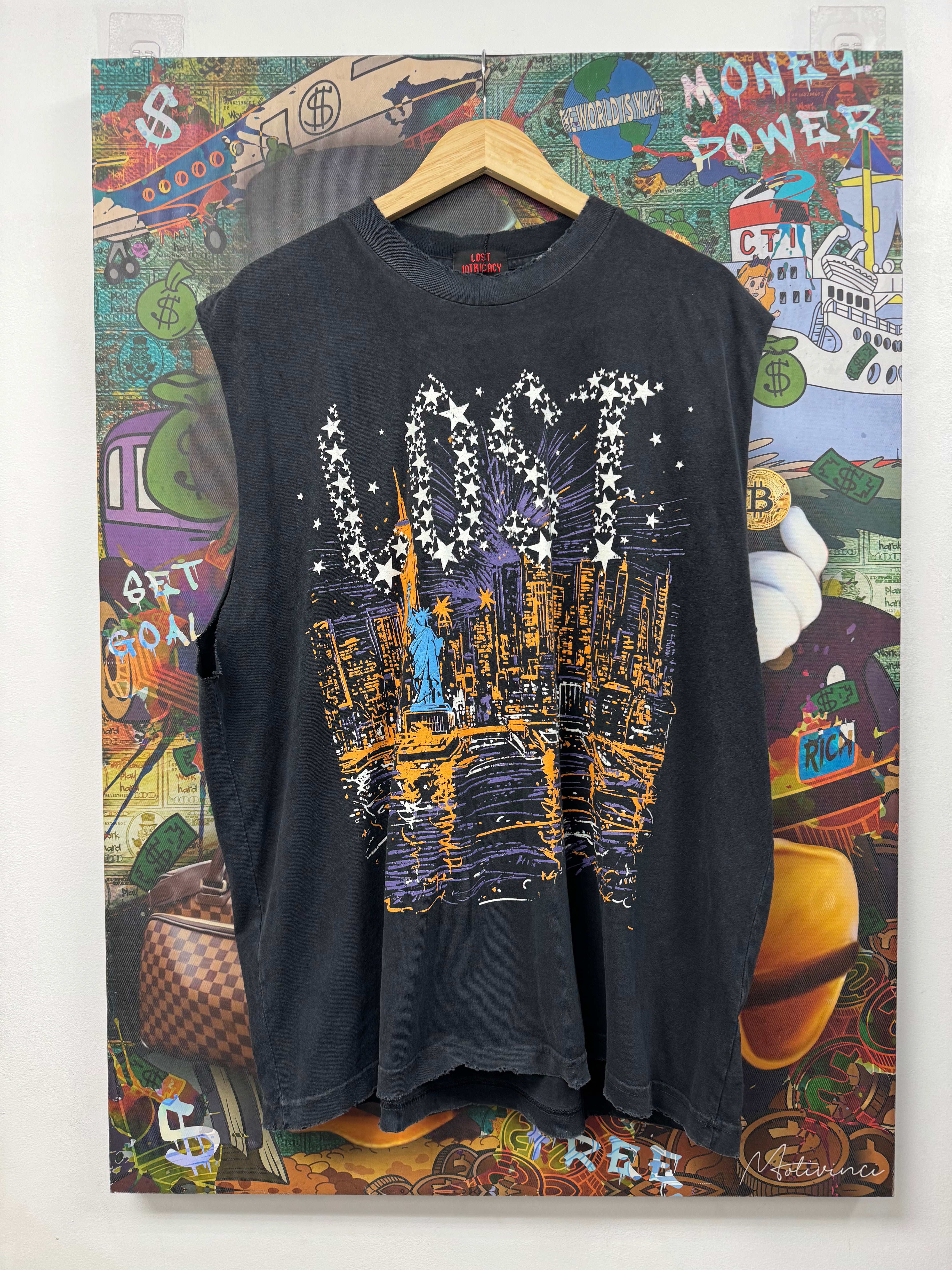 Lost Intricacy Starlit City Sleeveless Tee