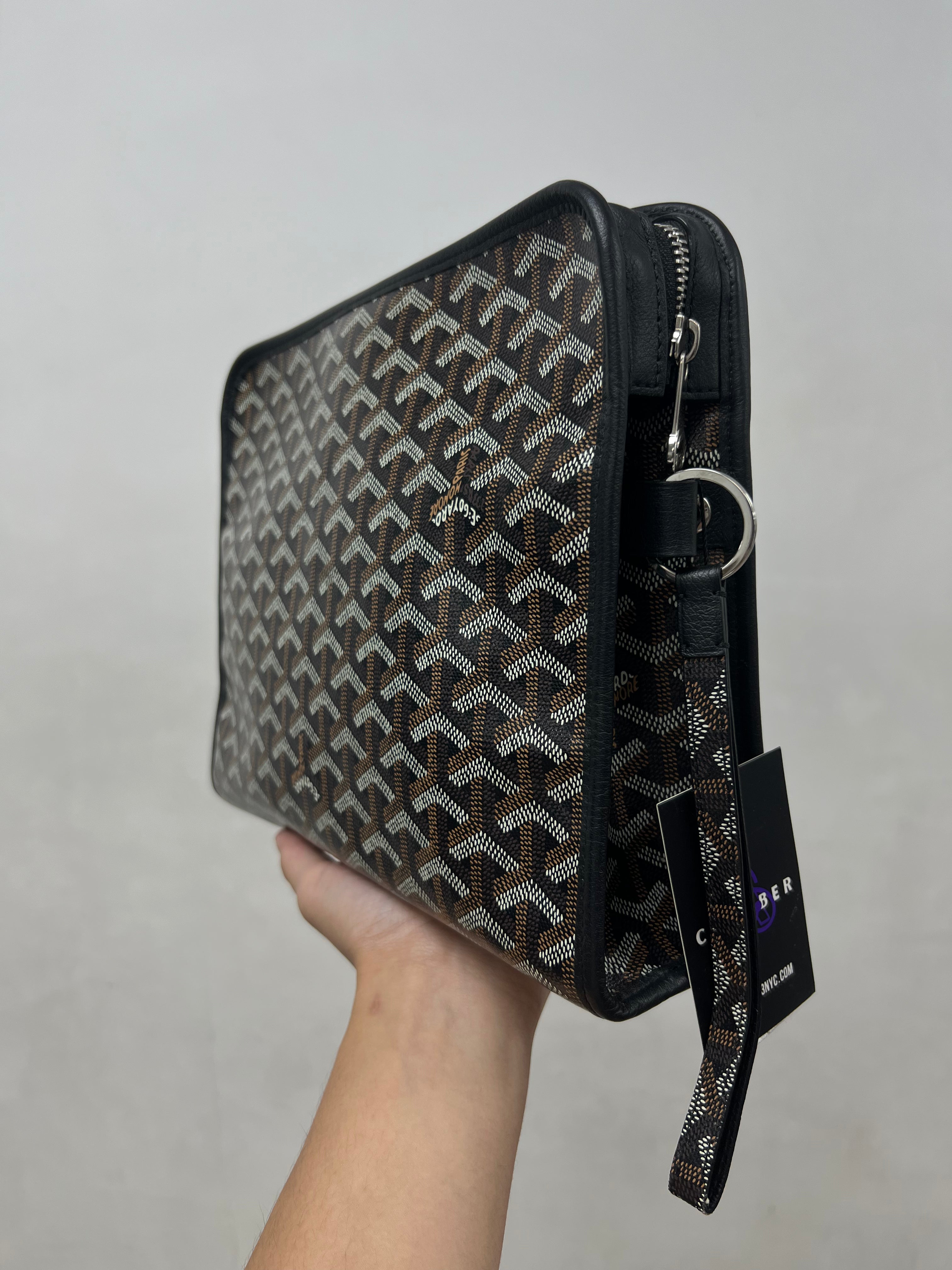 Goyard Jouvence MM Black W Strap Bag