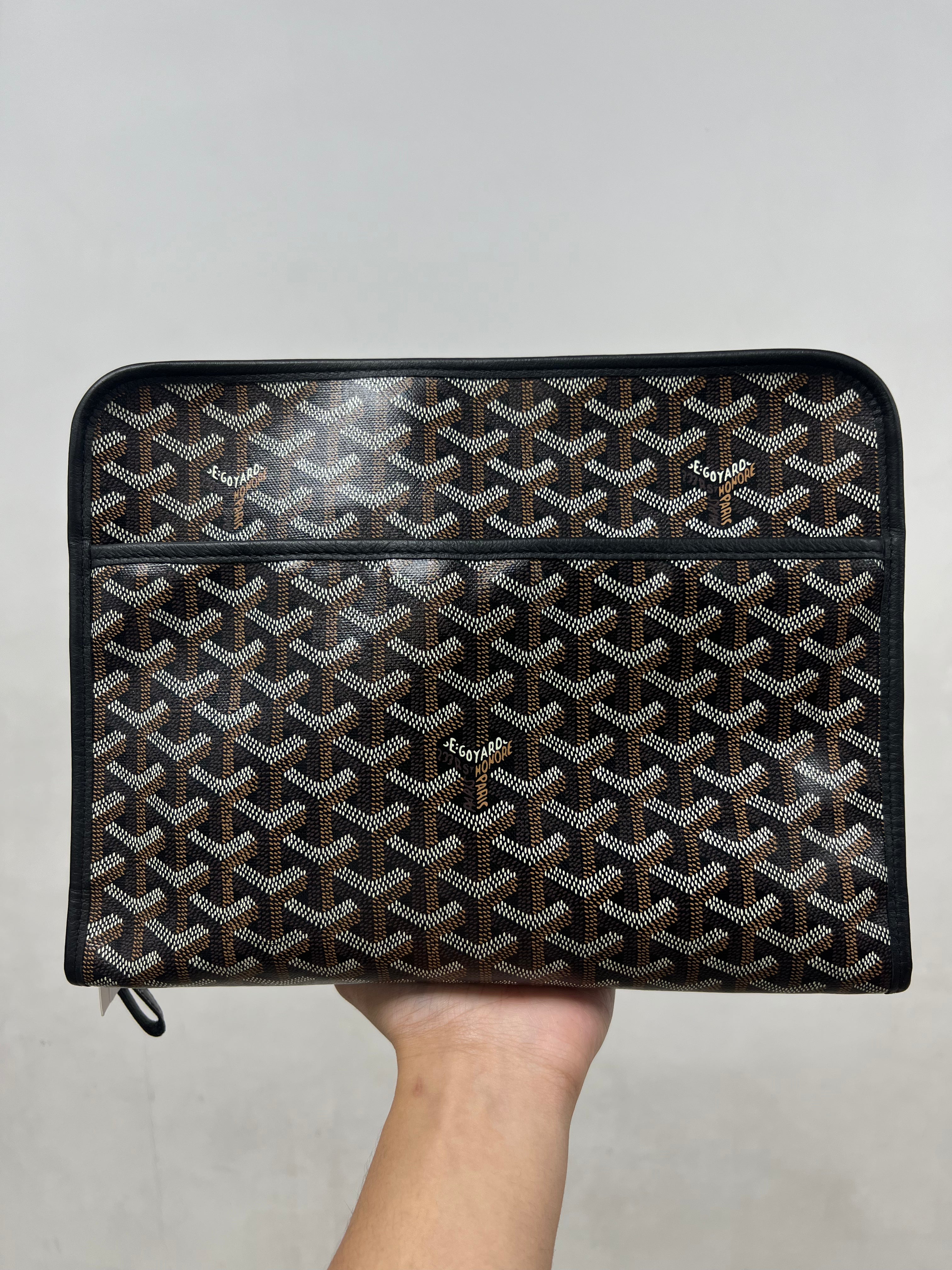 Goyard Jouvence MM Black W Strap Bag