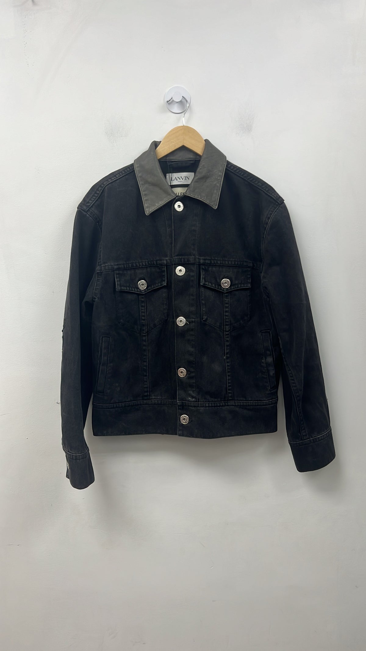 Lanvin x Gallery Dept Black Patches Denim Jacket