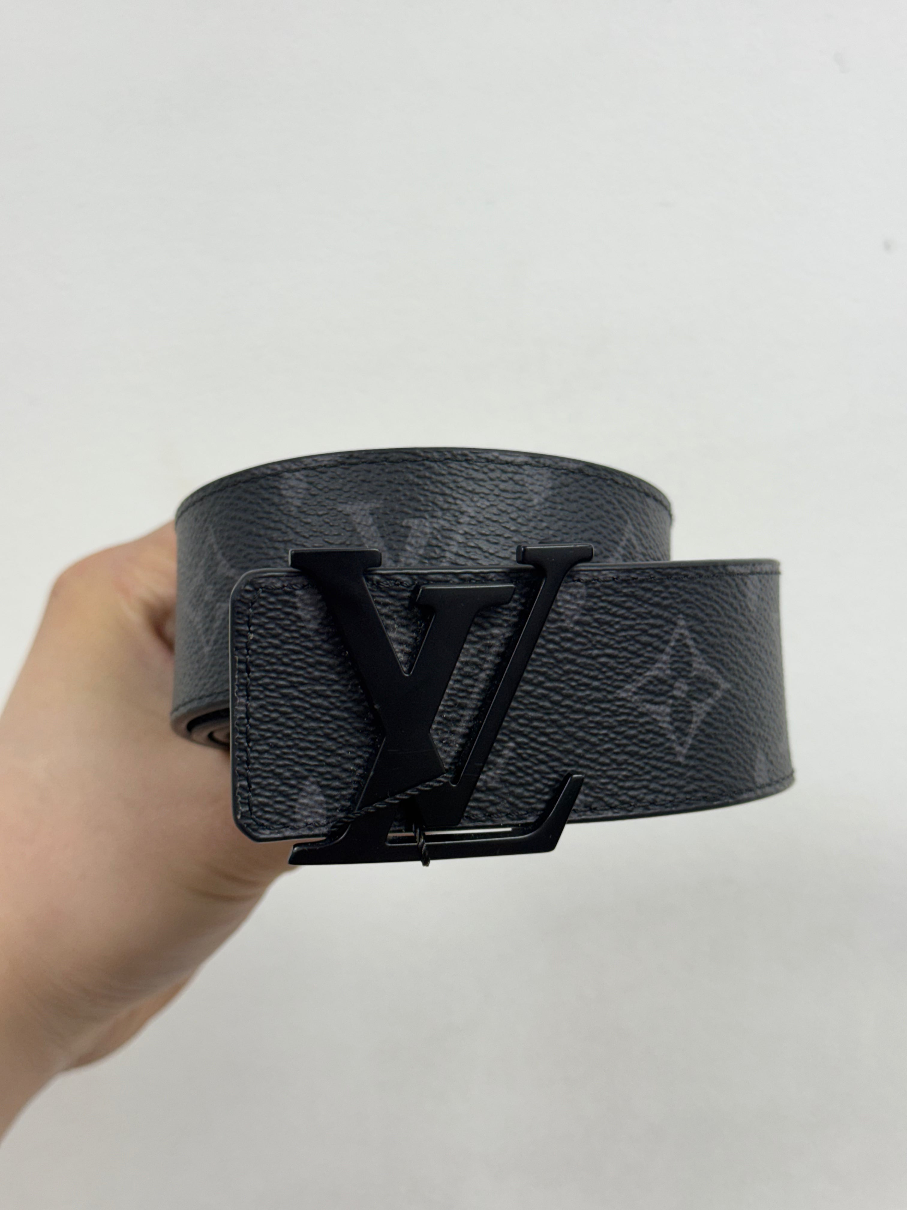 Louis Vuitton Black Monogram Belt