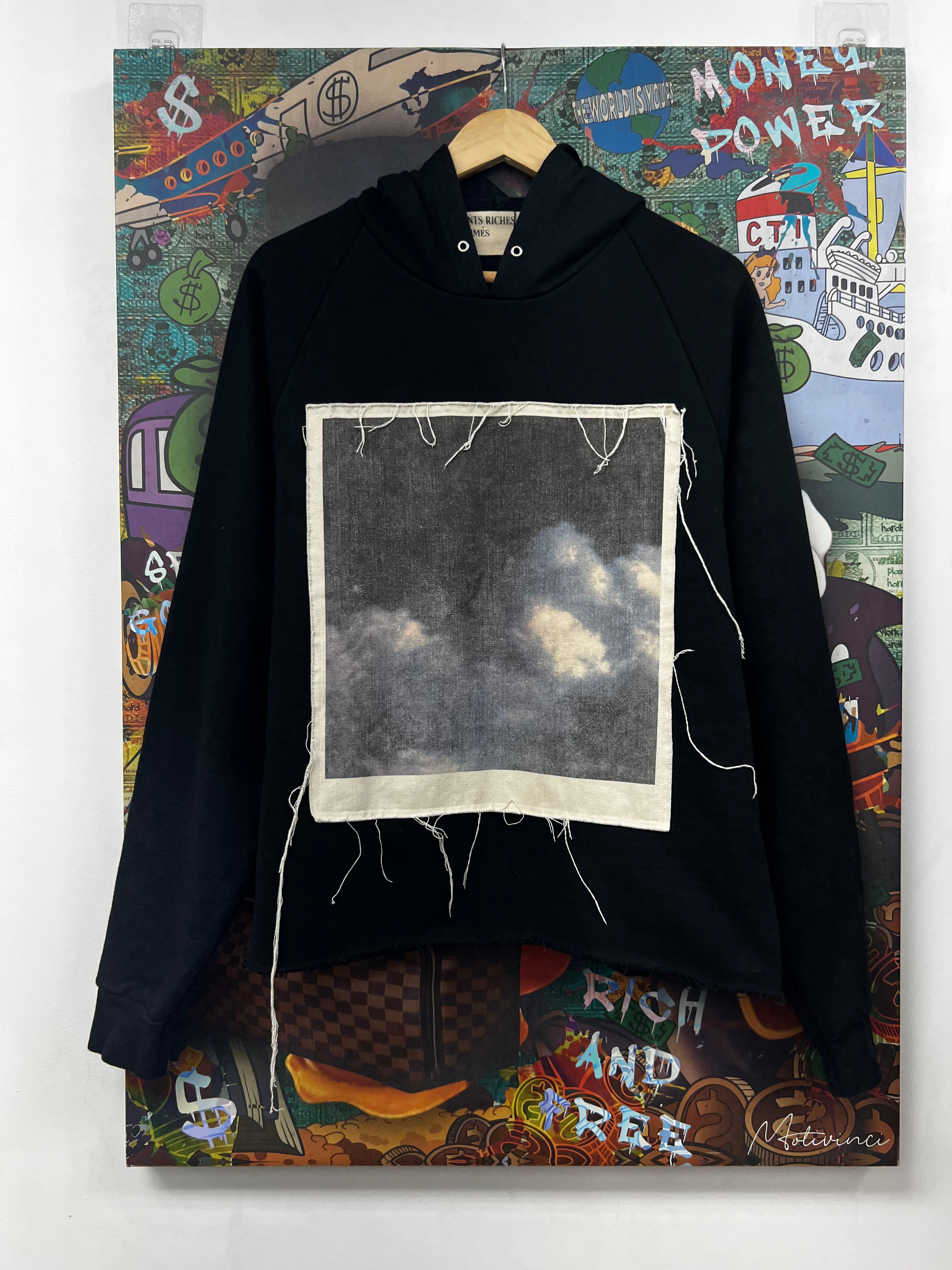 ENFANTS RICHES DÉPRIMÉS Cy Twombly Black Hoodie