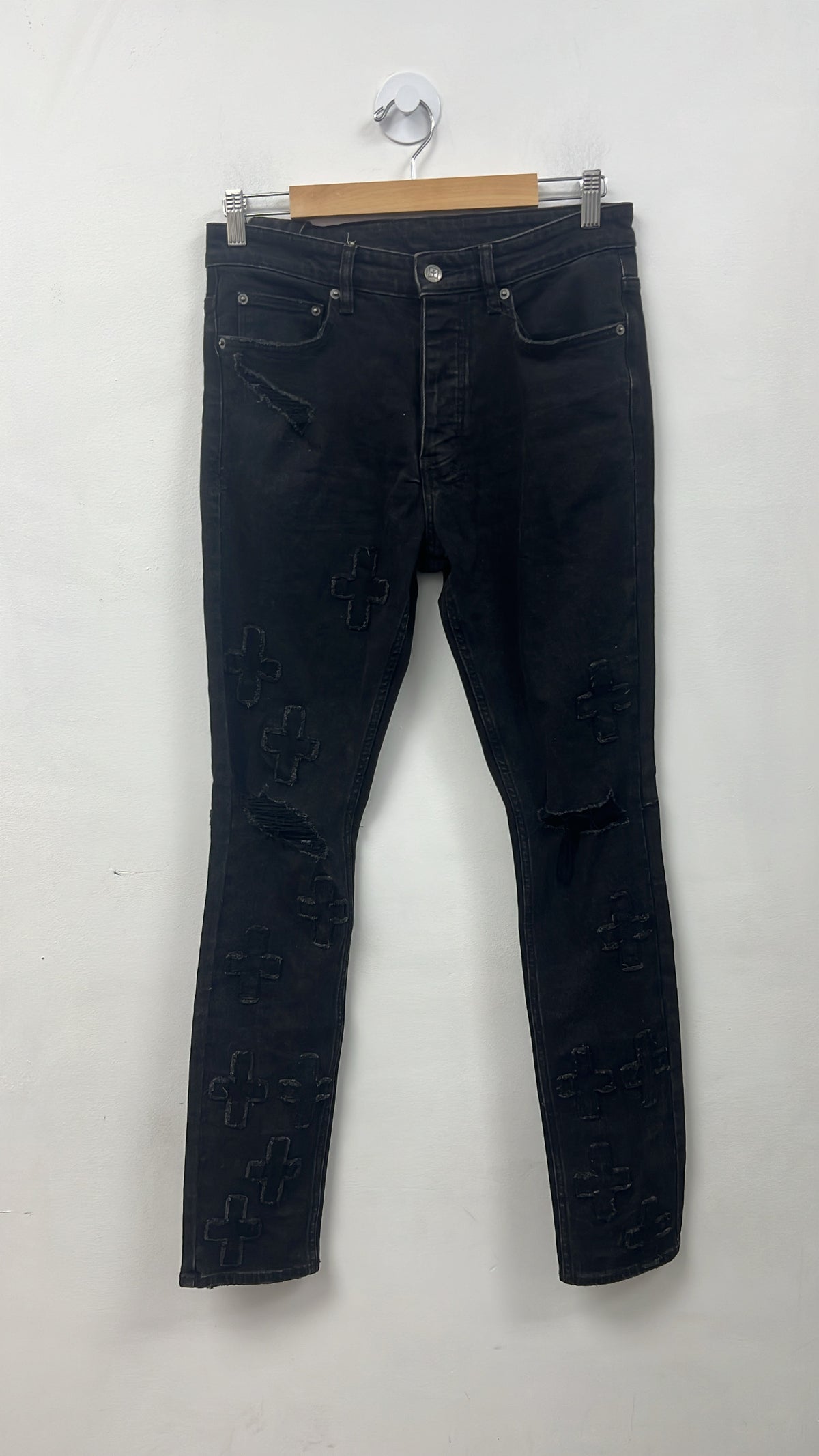 Ksubi Black Ripped Jeans