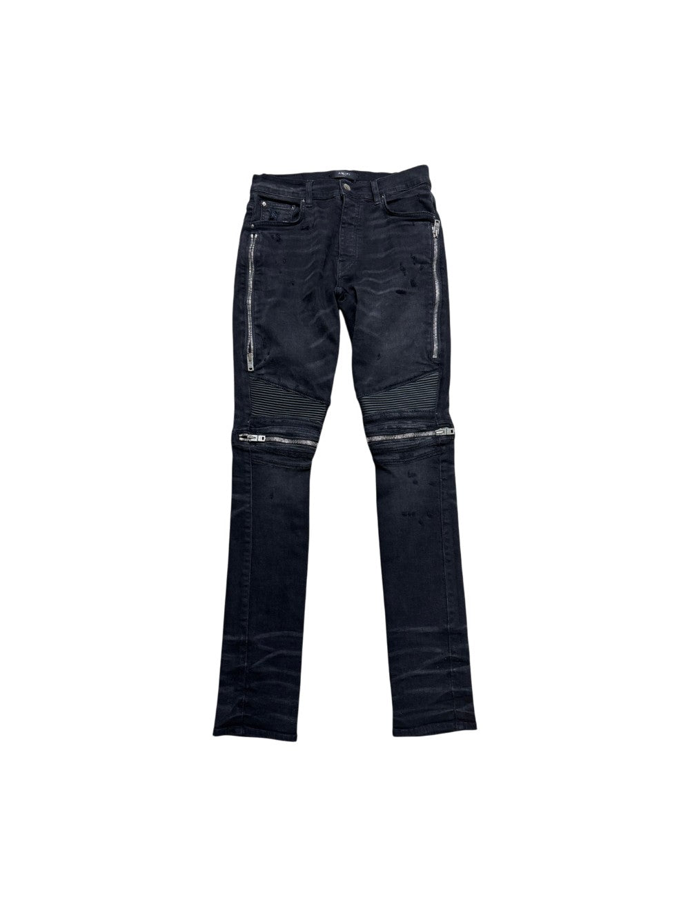 Amiri "MX2" Patch Black Wash & Black Jeans
