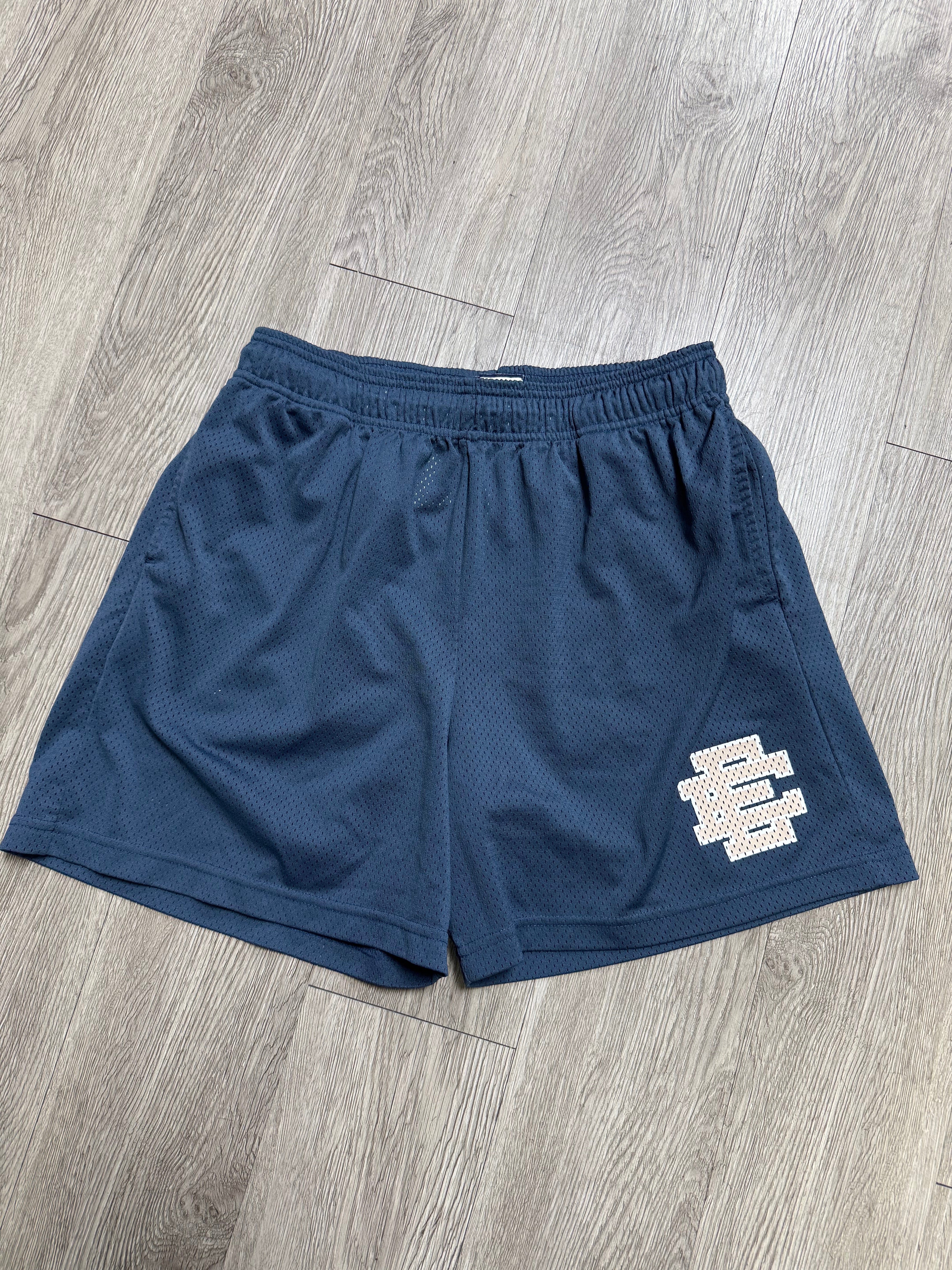 Eric Emanuel Navy Cream Basics Shorts