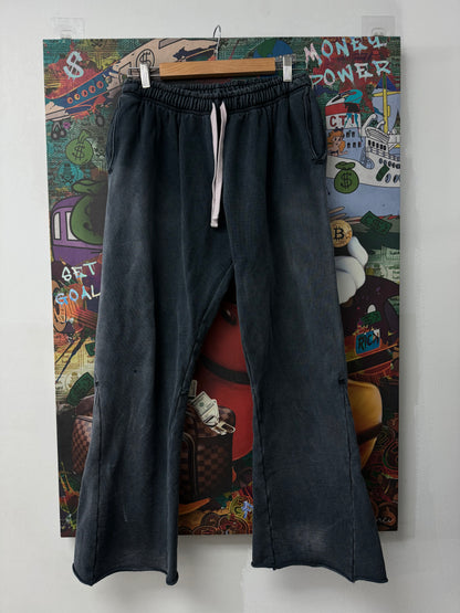 Hellstar Flare Black Wash (Faded) Sweatpants