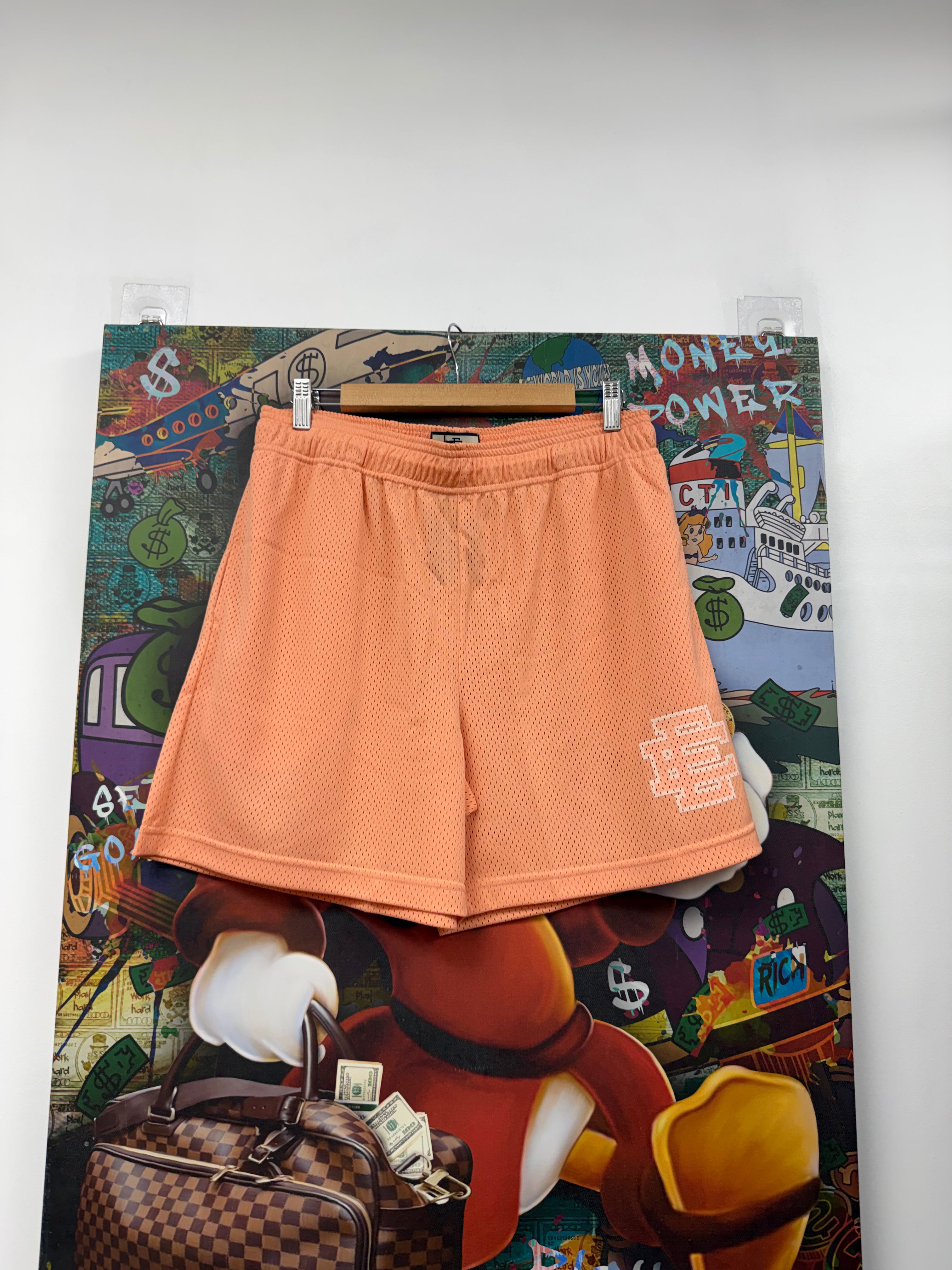 Eric Emanuel Salmon Pink Shorts
