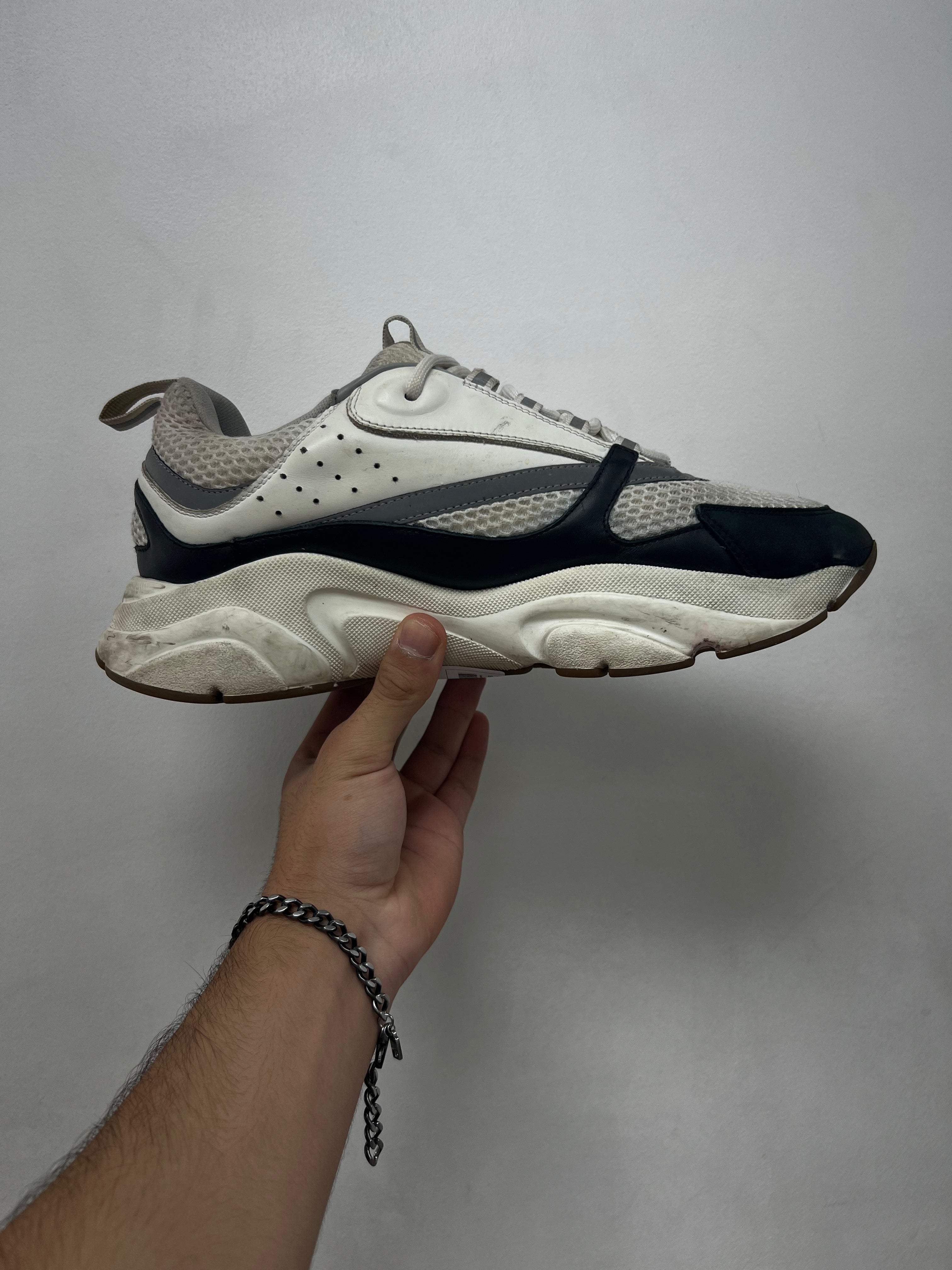Dior B22 White Black Sneakers