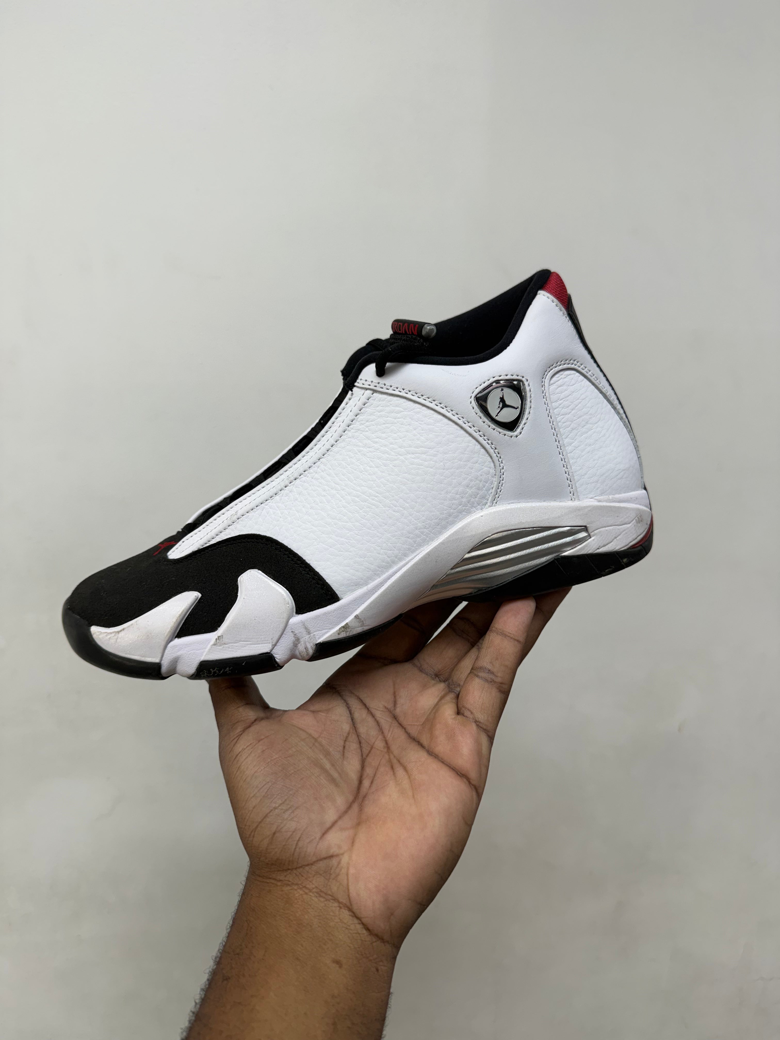 Jordan 14 Black Toe Sneakers