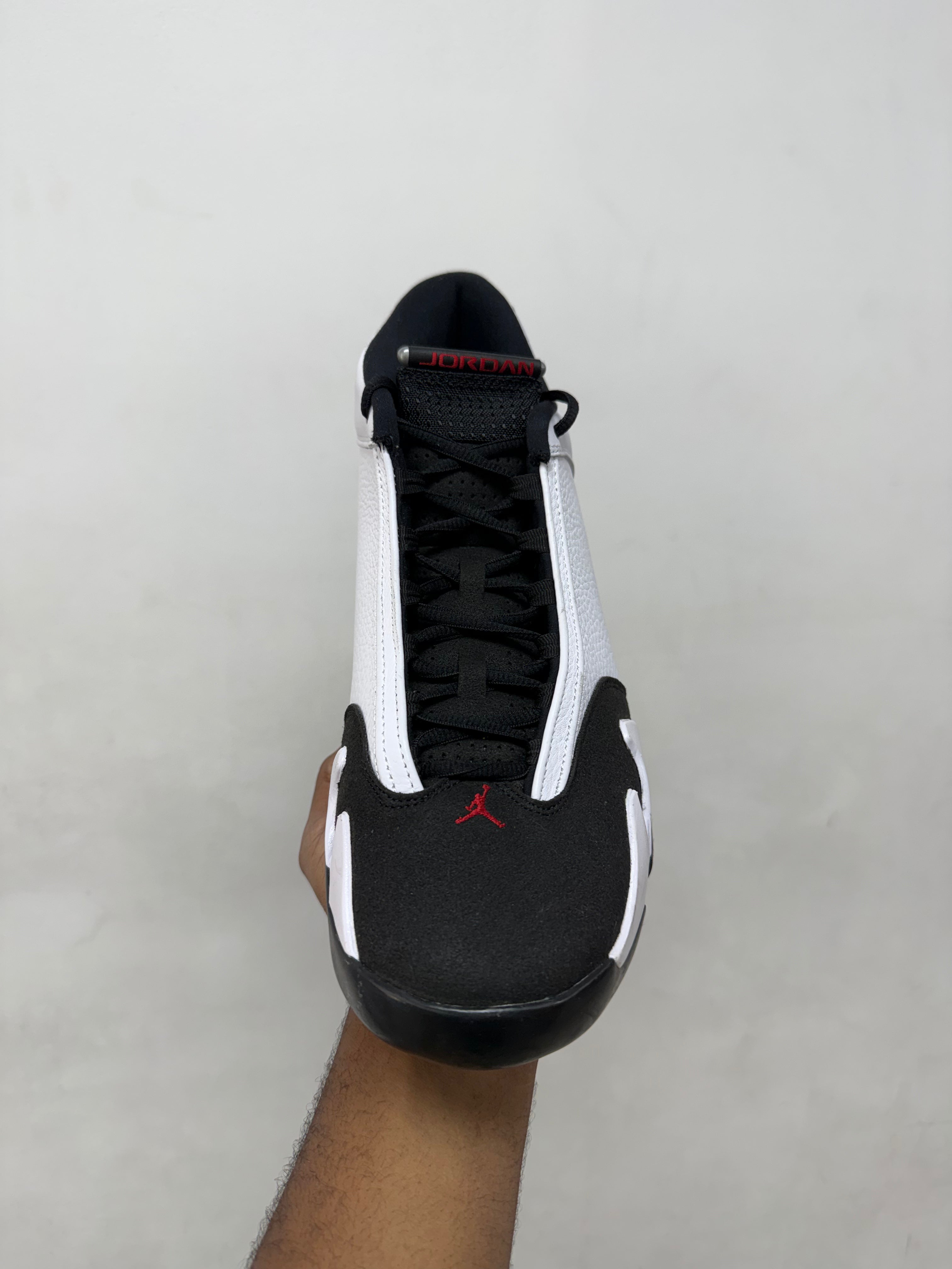 Jordan 14 Black Toe Sneakers