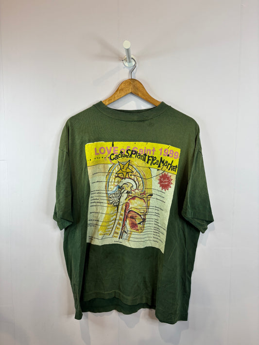 Saint Michael CPFM Brain Green Tee