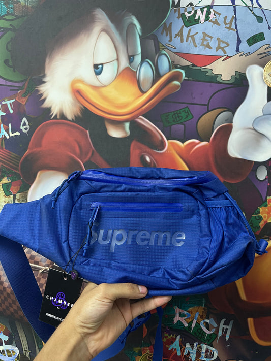 Supreme Waist Bag Royal Blue Used
