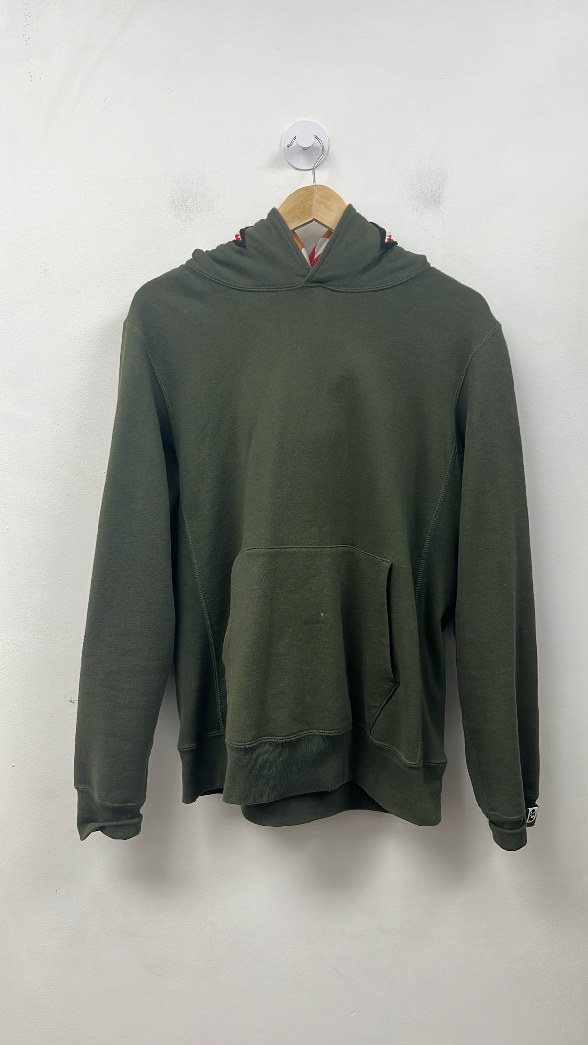 BAPE Olive Shark Hoodie
