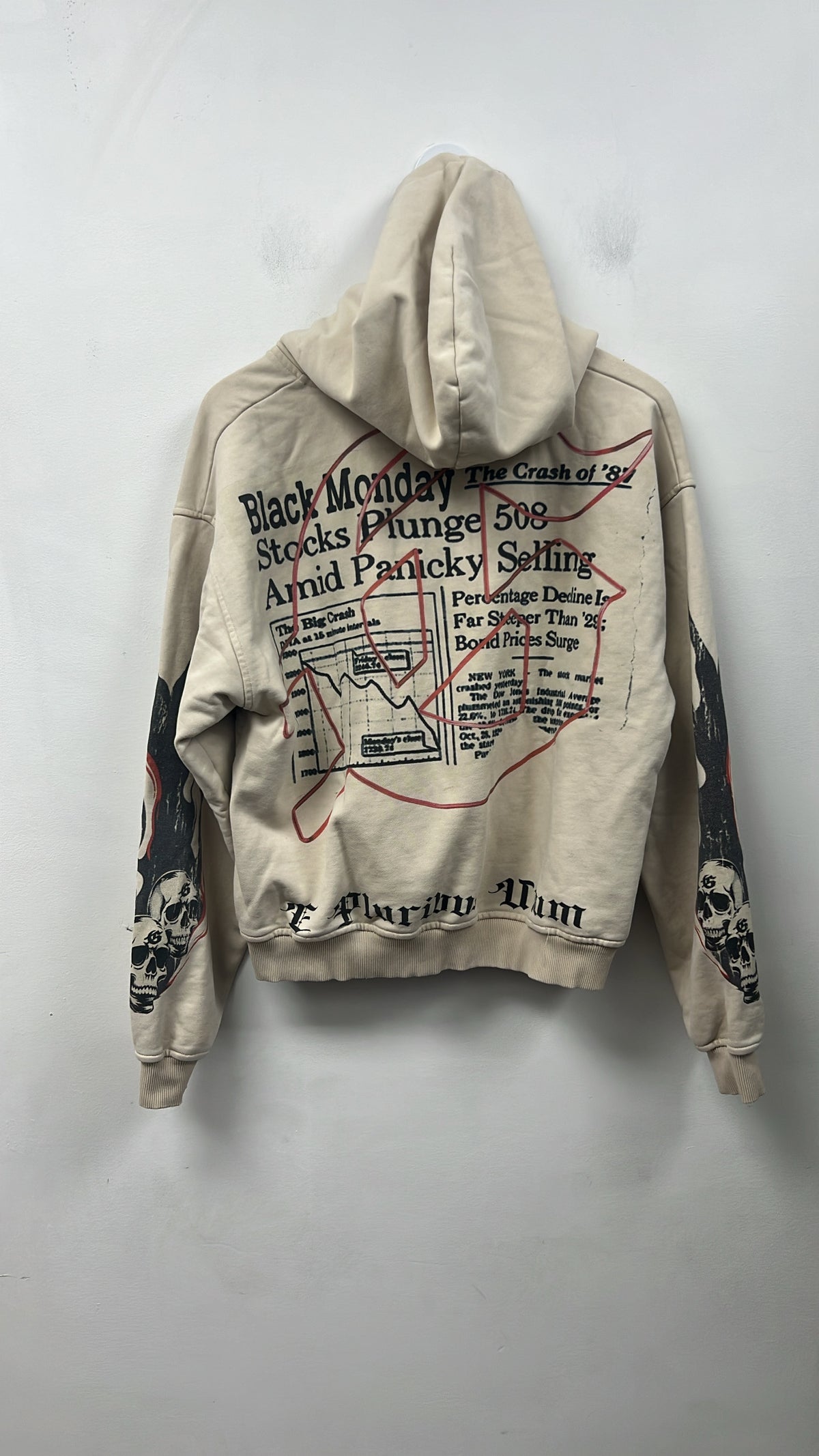 Godspeed Cream Black Monday Hoodie