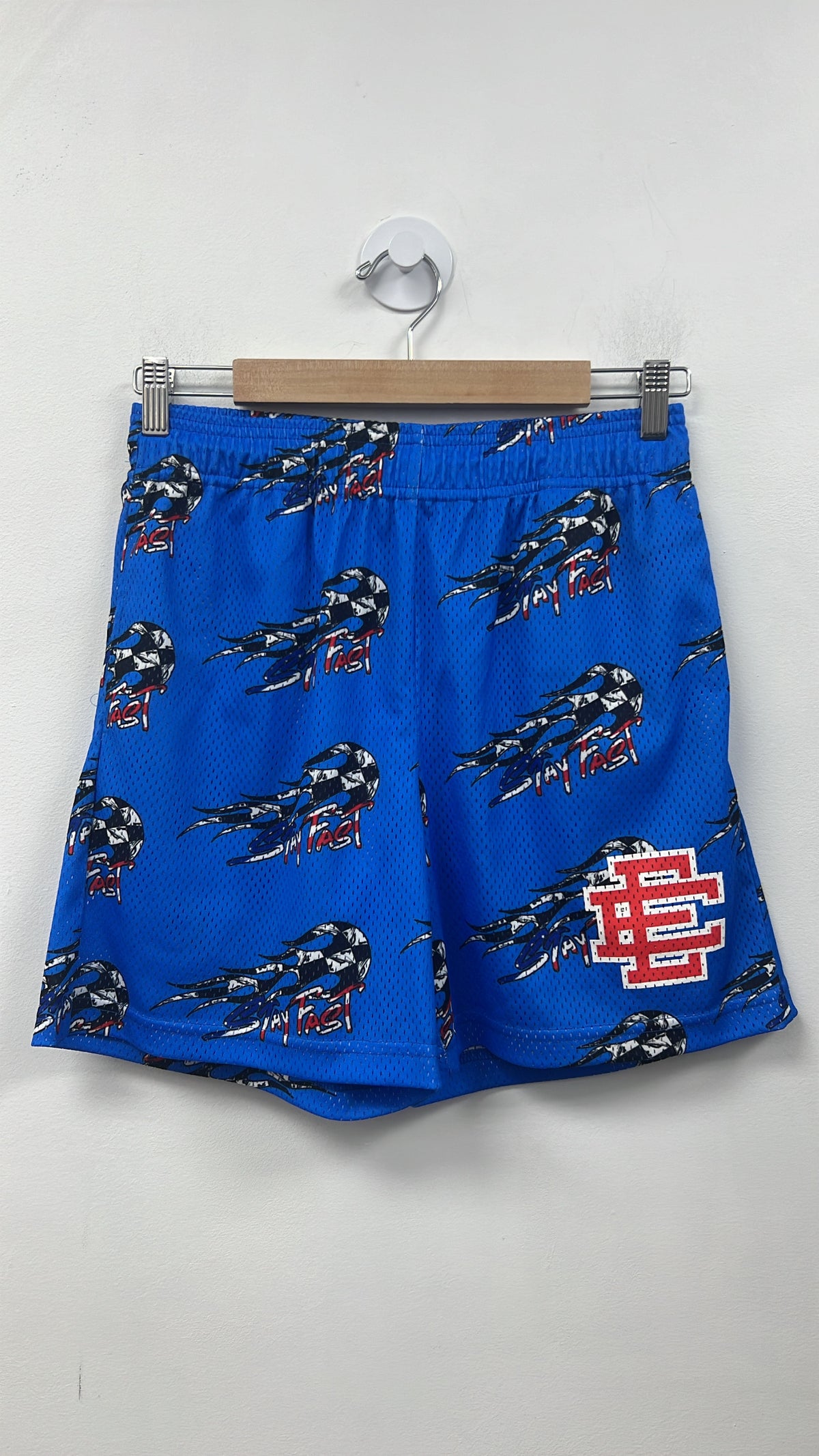 Eric Emanuel Matty Boy Blue Stay Fast Shorts