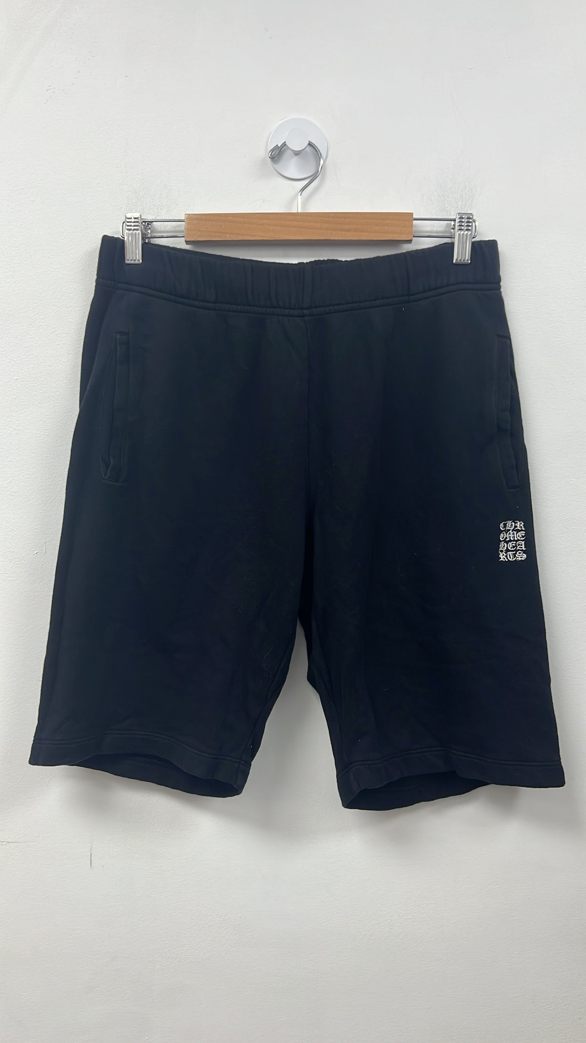 Chrome Hearts Black Thin Y-Not Sweat Shorts