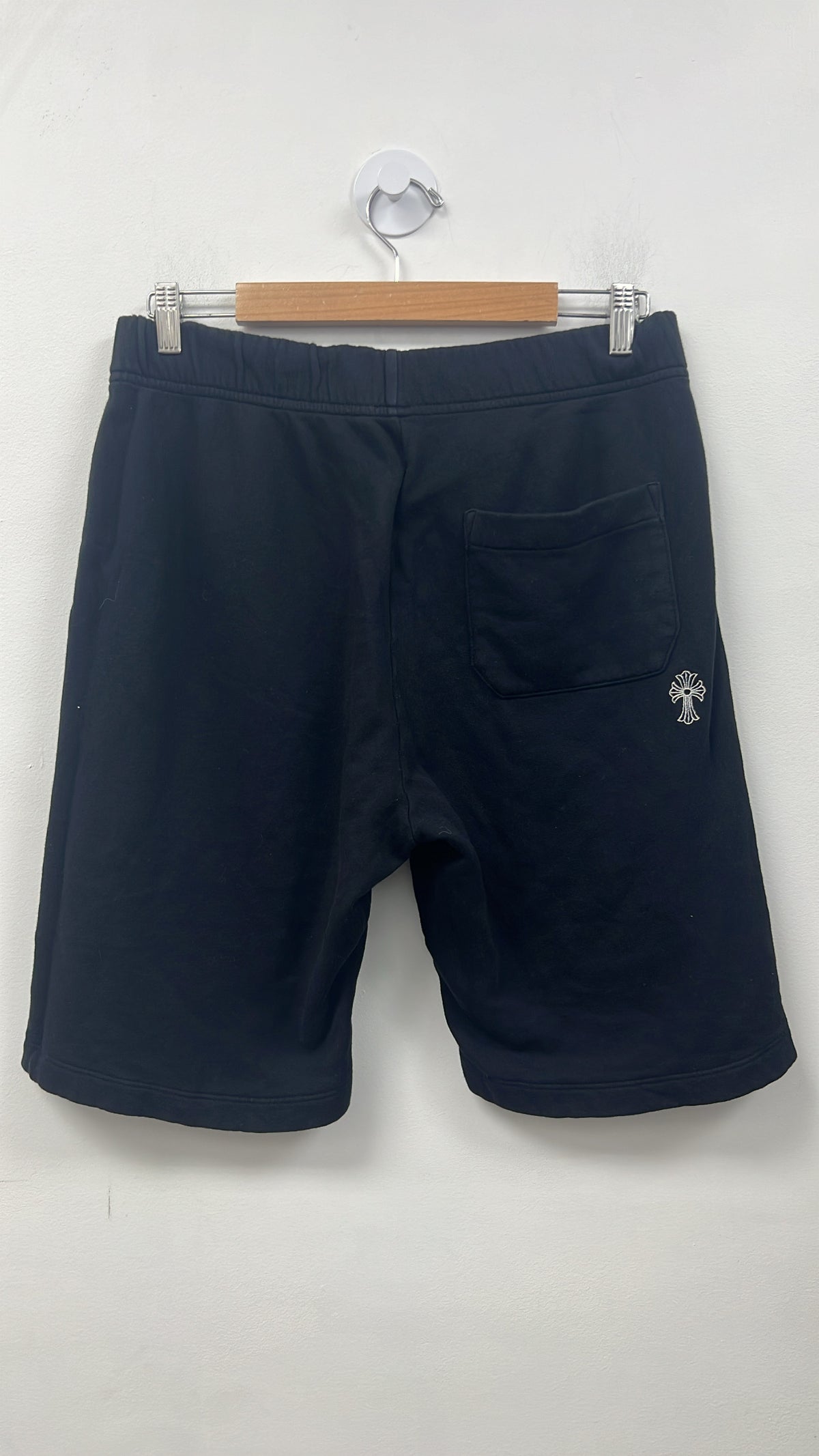 Chrome Hearts Black Thin Y-Not Sweat Shorts