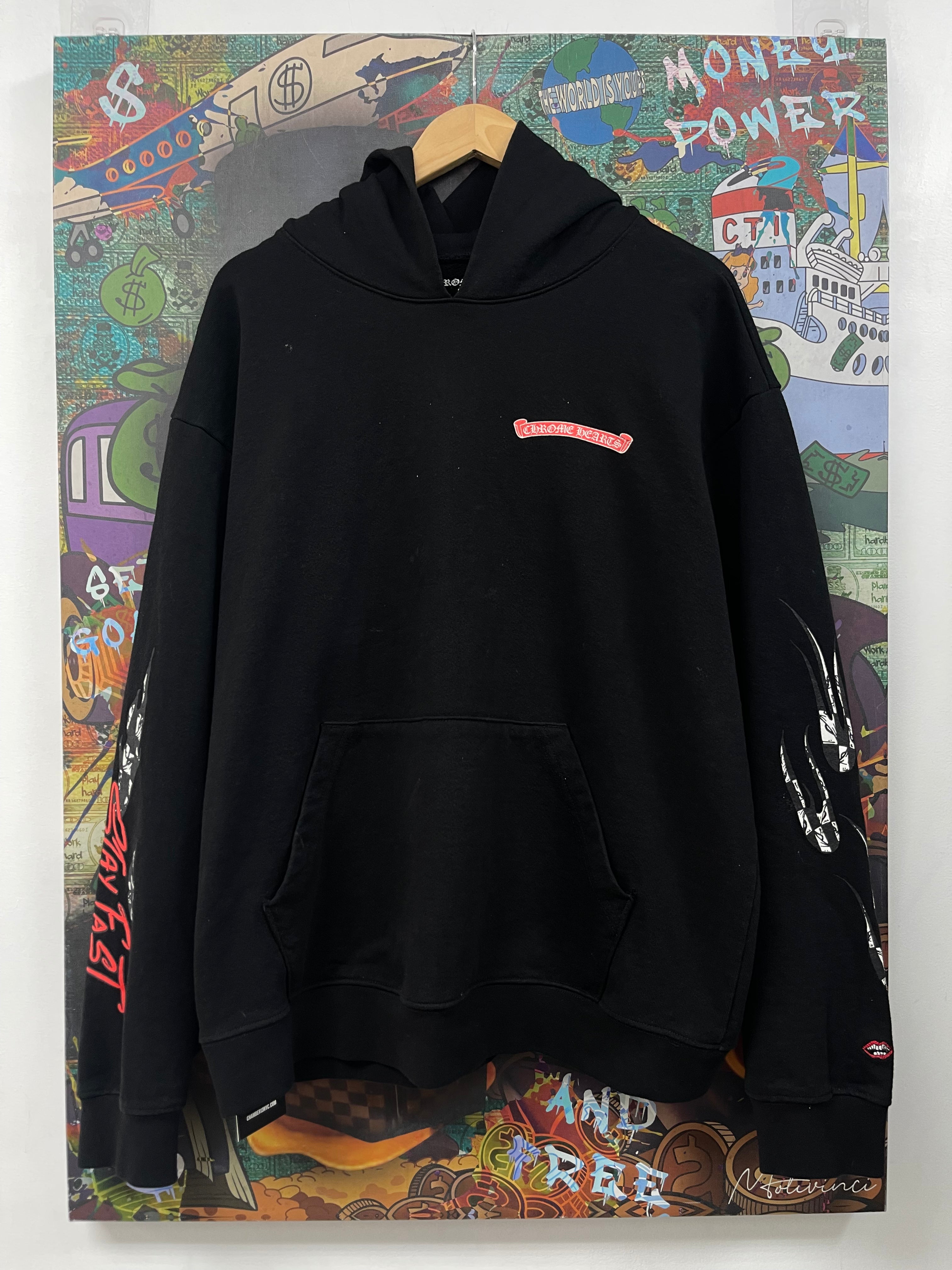 Chrome  Hearts Matty Boy Stay Fast Hoodie