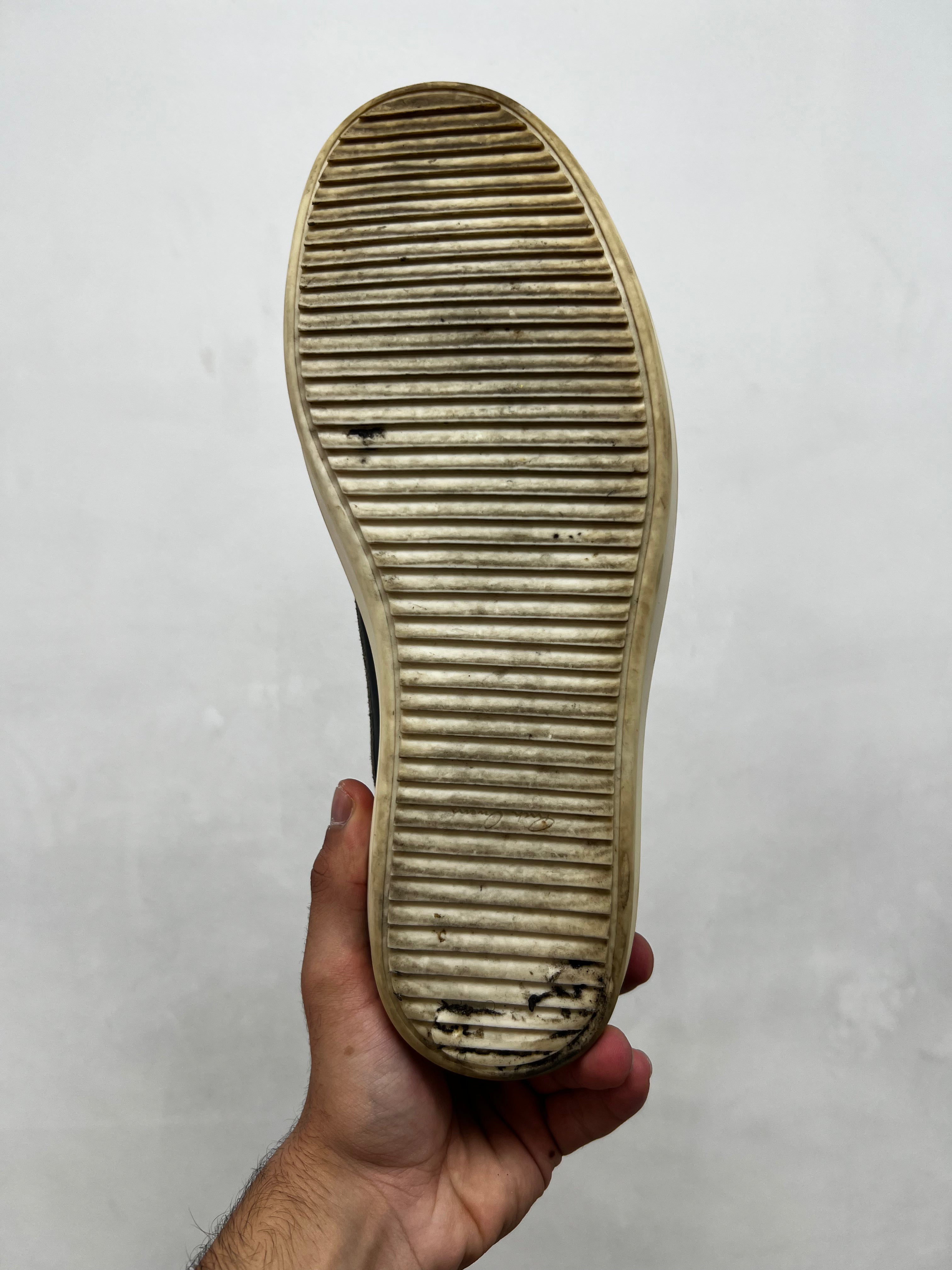 Rick Owens Black Mainline Vintage Sneakers