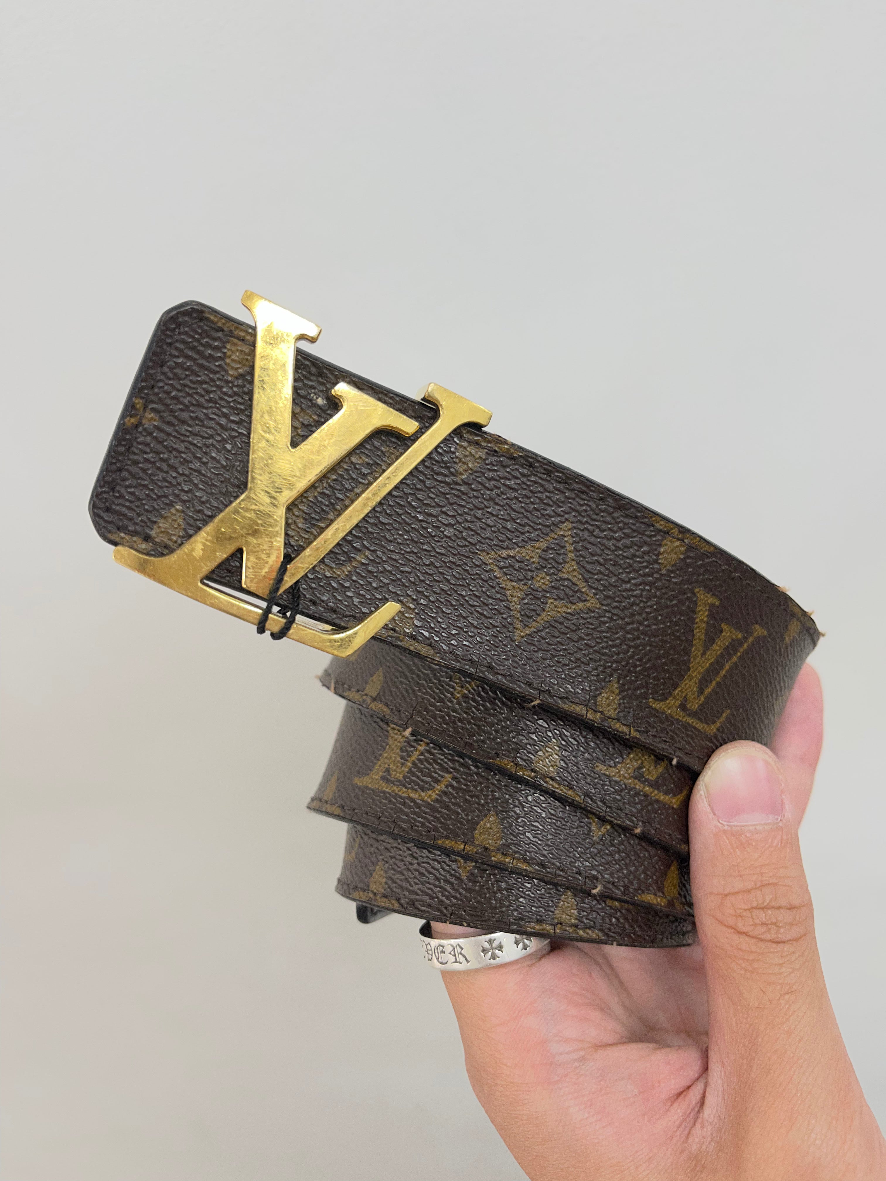 Louis Vuitton Brown Monogram Belt